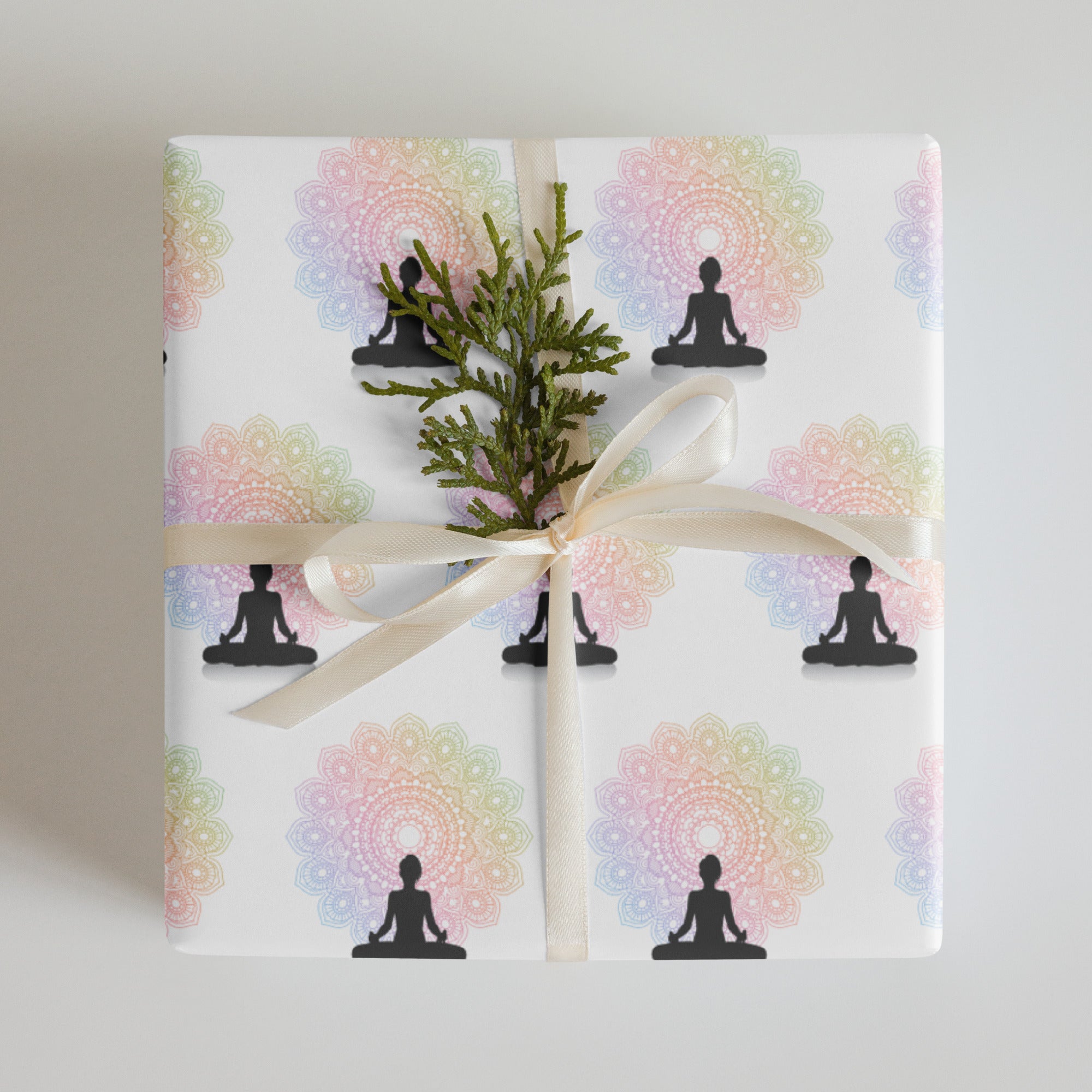 Yoga Wrapping paper sheets