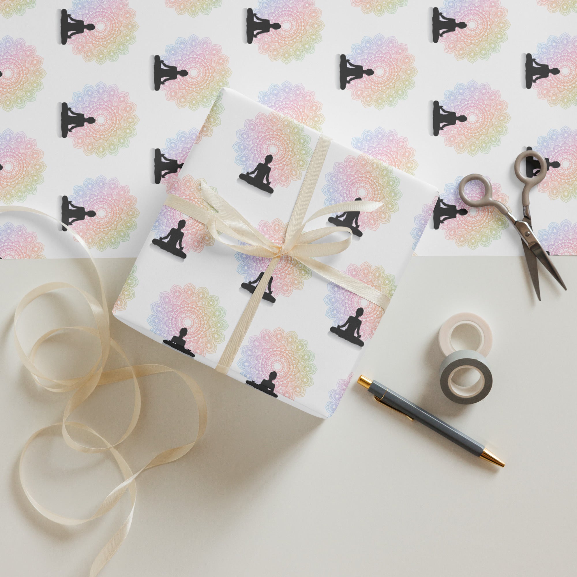 Yoga Wrapping paper sheets