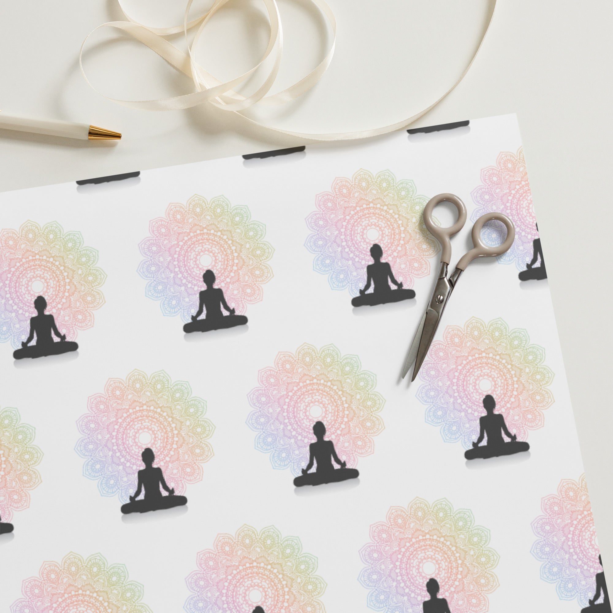 Yoga Wrapping paper sheets