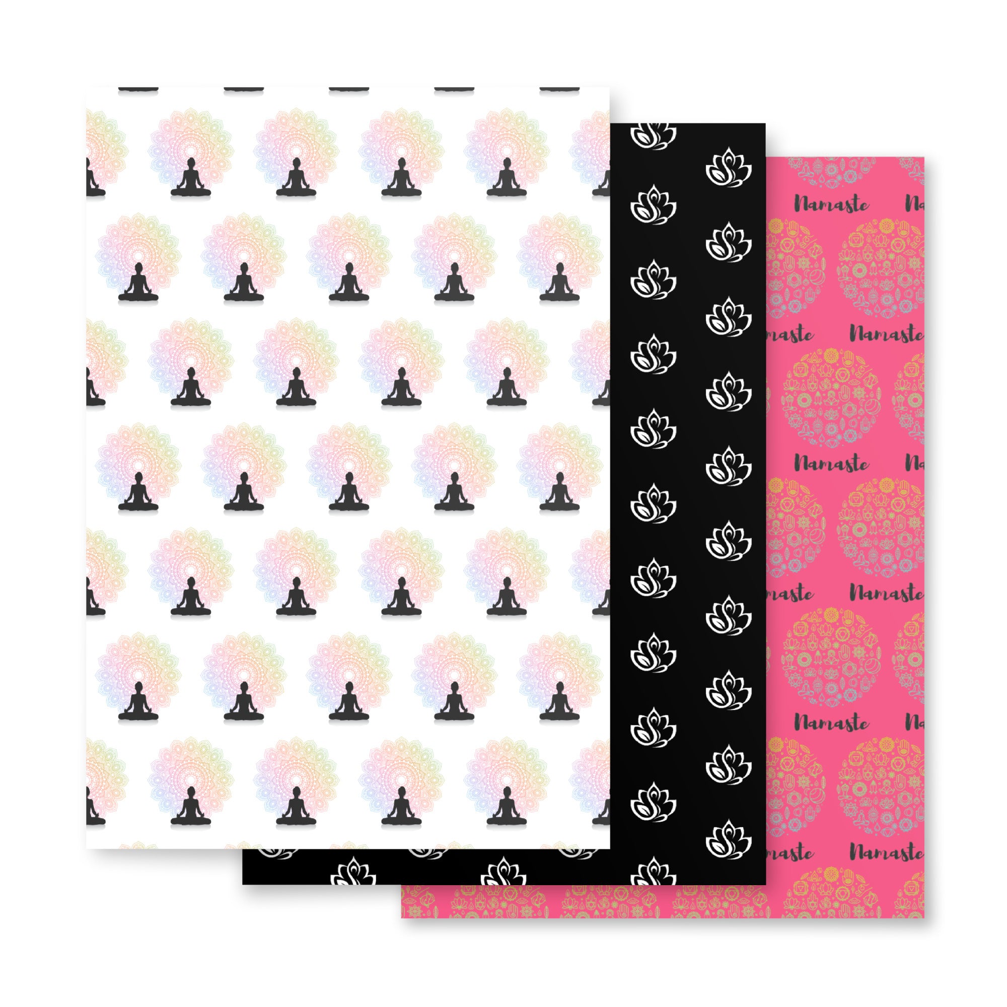 Yoga Wrapping paper sheets