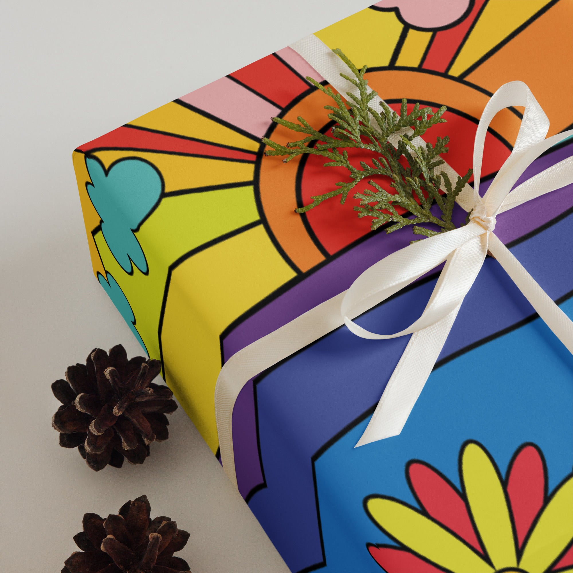 Good Vibes Wrapping paper sheets