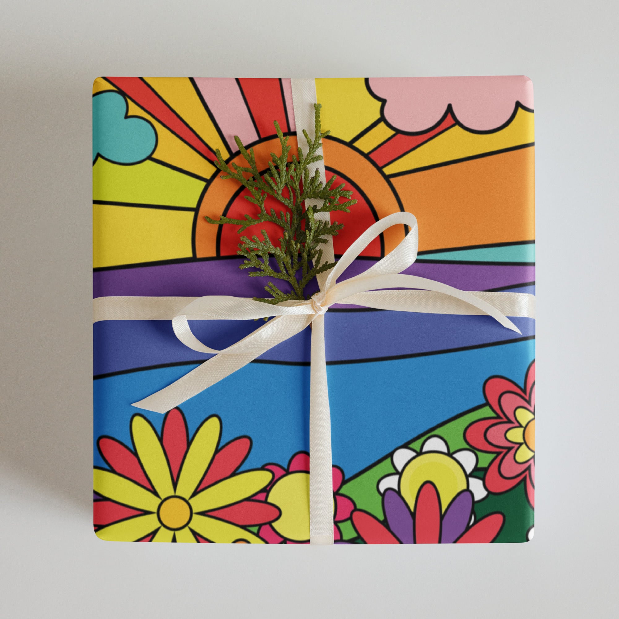 Good Vibes Wrapping paper sheets