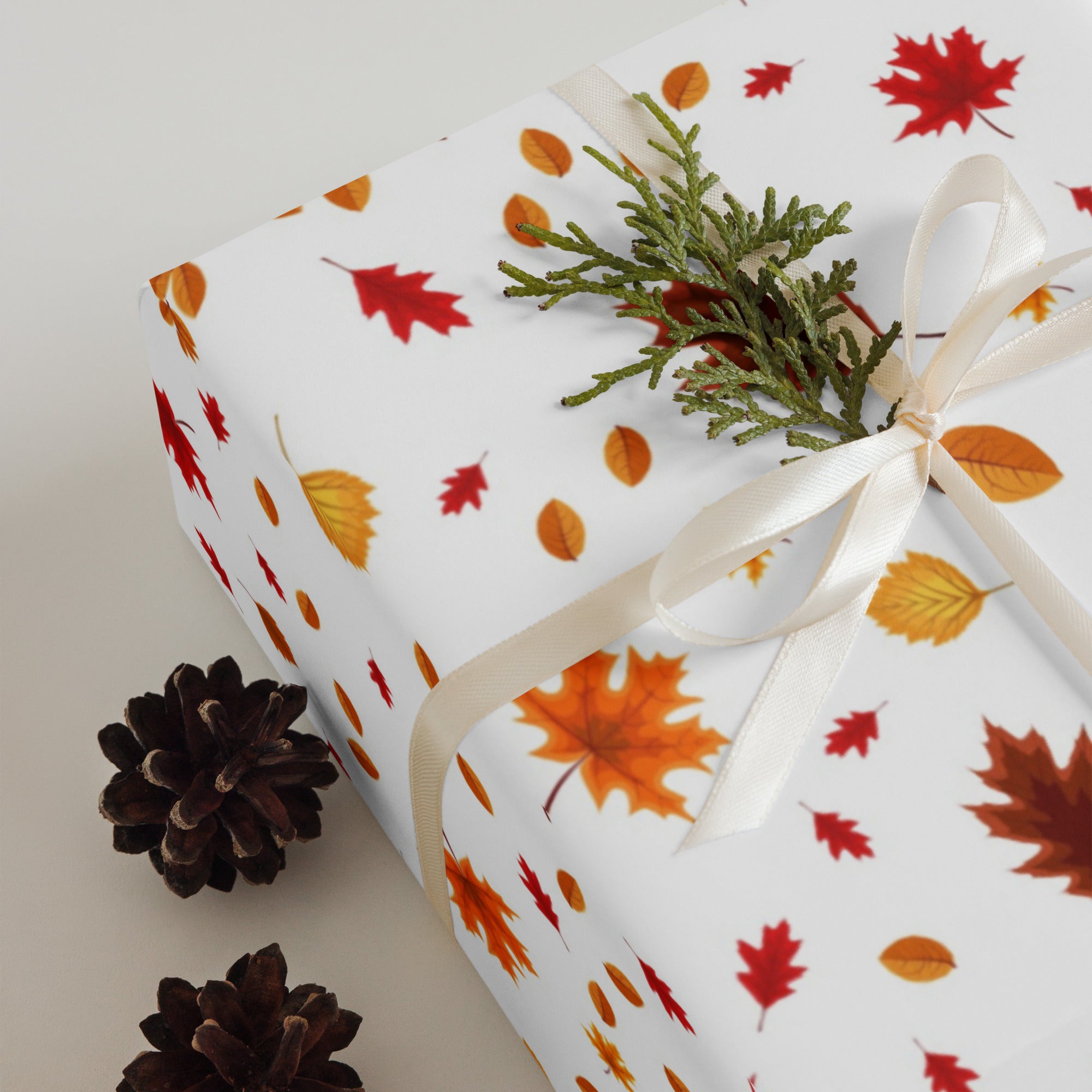 Autumn Leaves Wrapping paper sheets