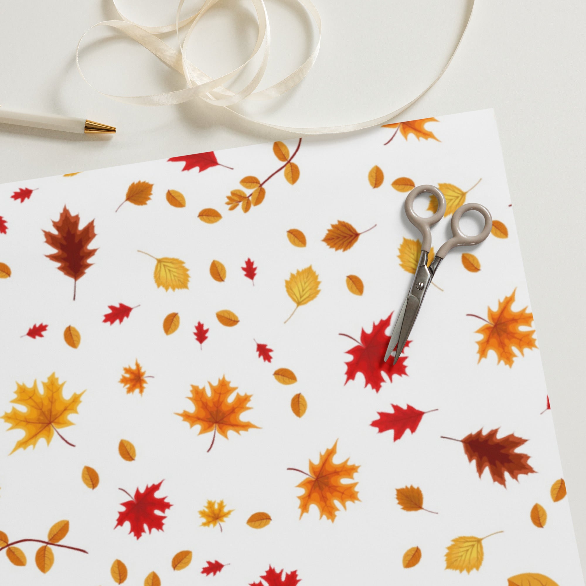 Autumn Leaves Wrapping paper sheets
