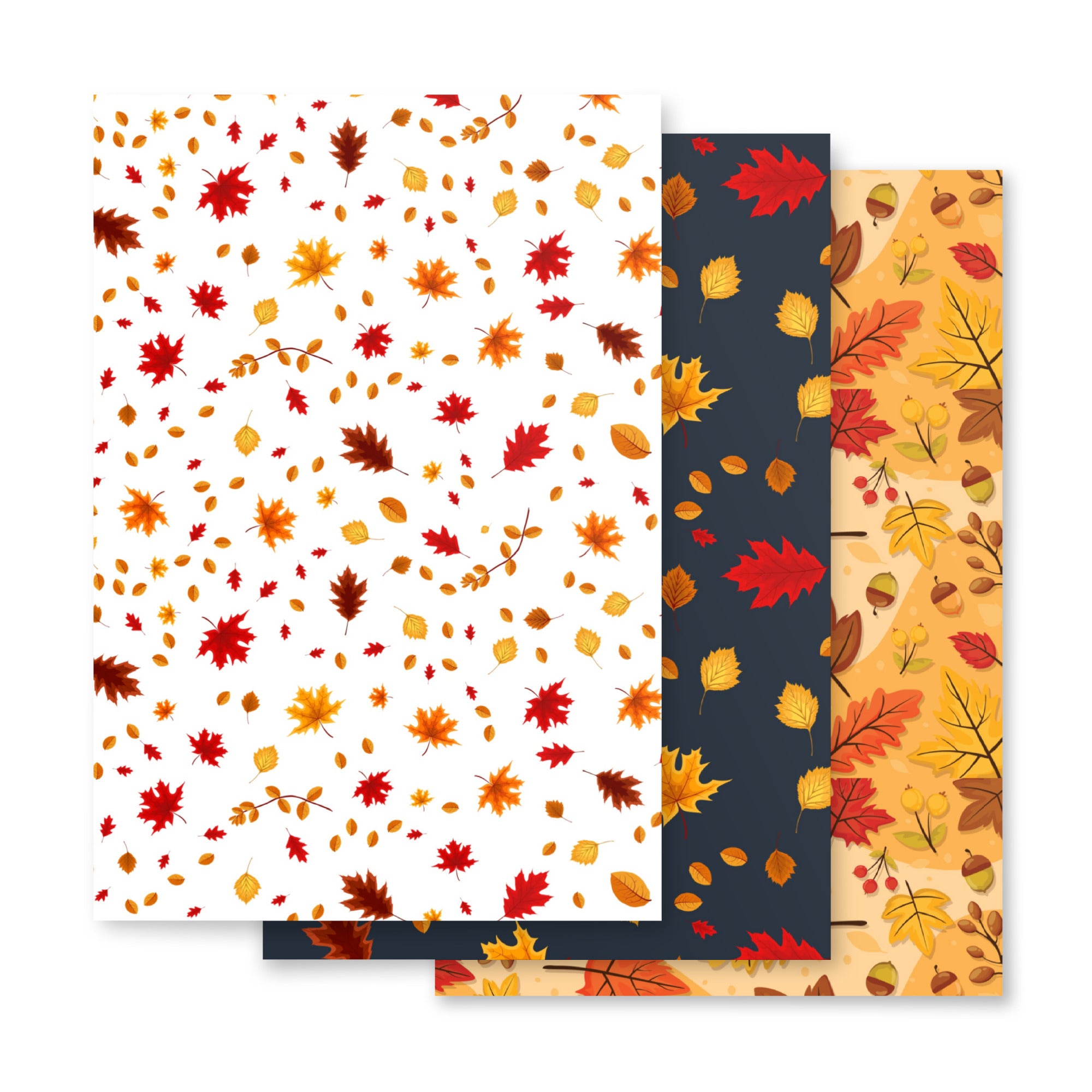 Autumn Leaves Wrapping paper sheets