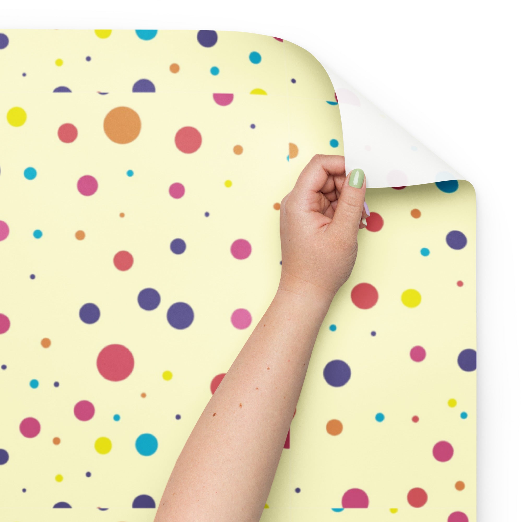 Polka Dot Wrapping paper sheets