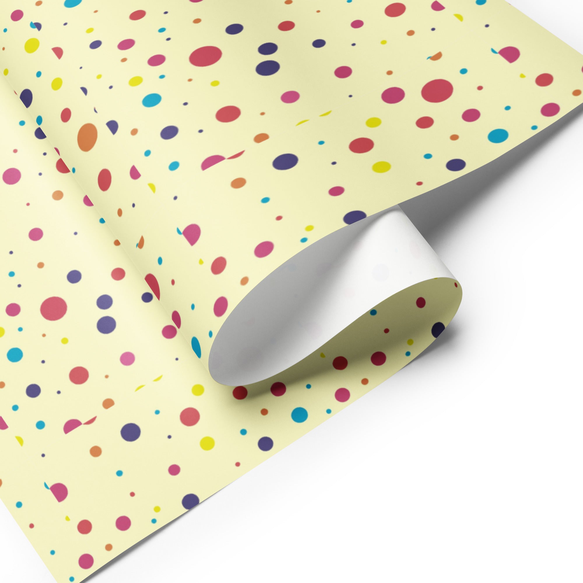 Polka Dot Wrapping paper sheets