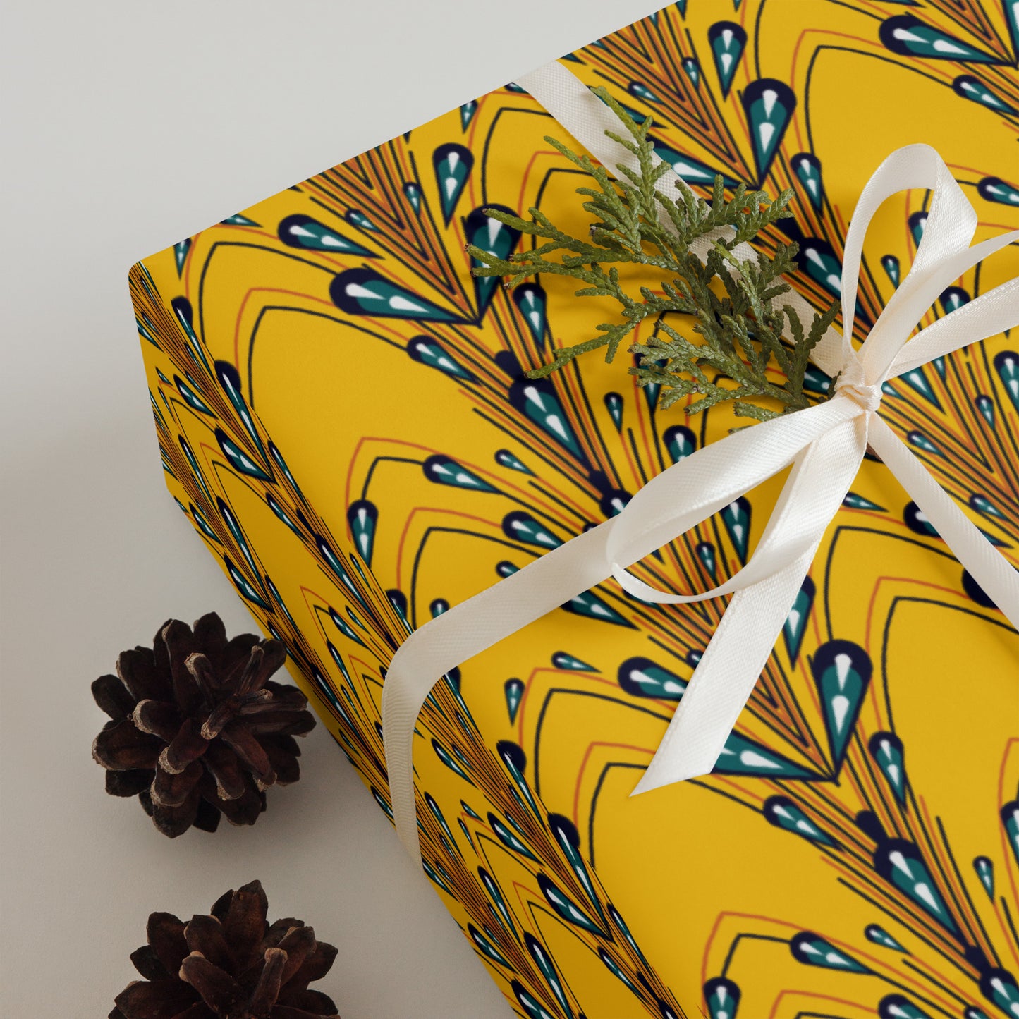 African Print Wrapping paper sheets