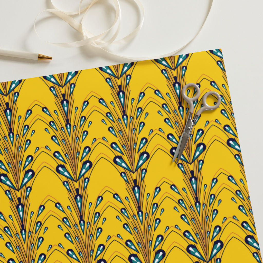 African Print Wrapping paper sheets