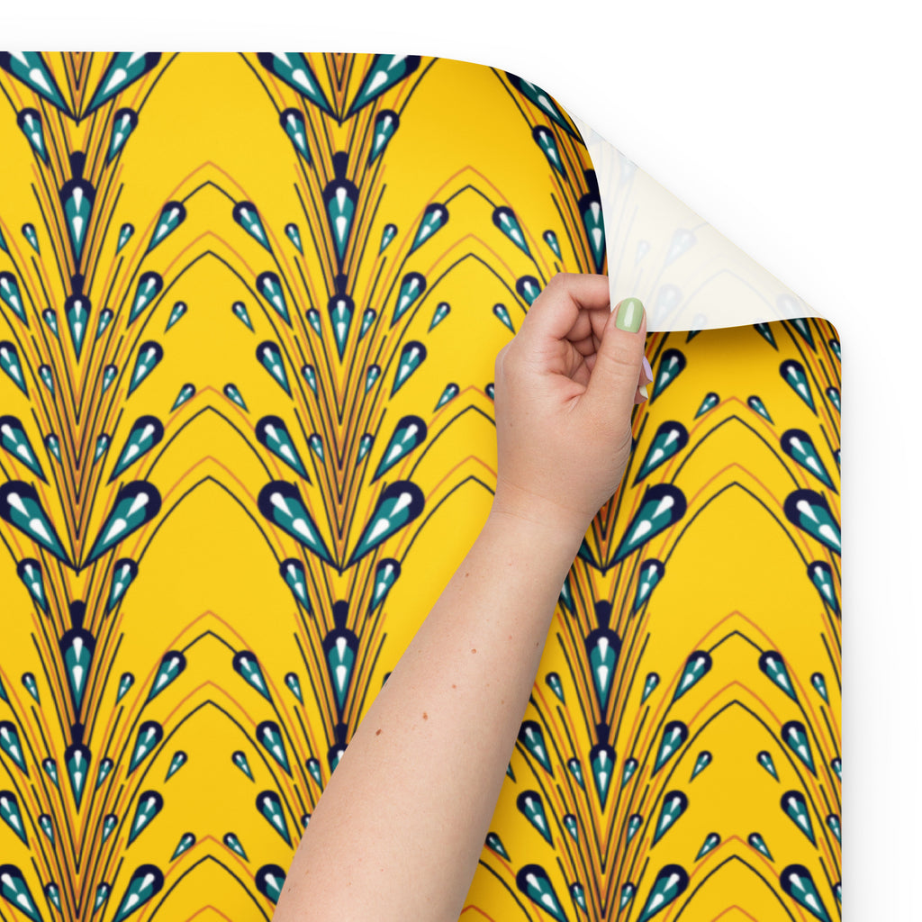 African Print Wrapping paper sheets