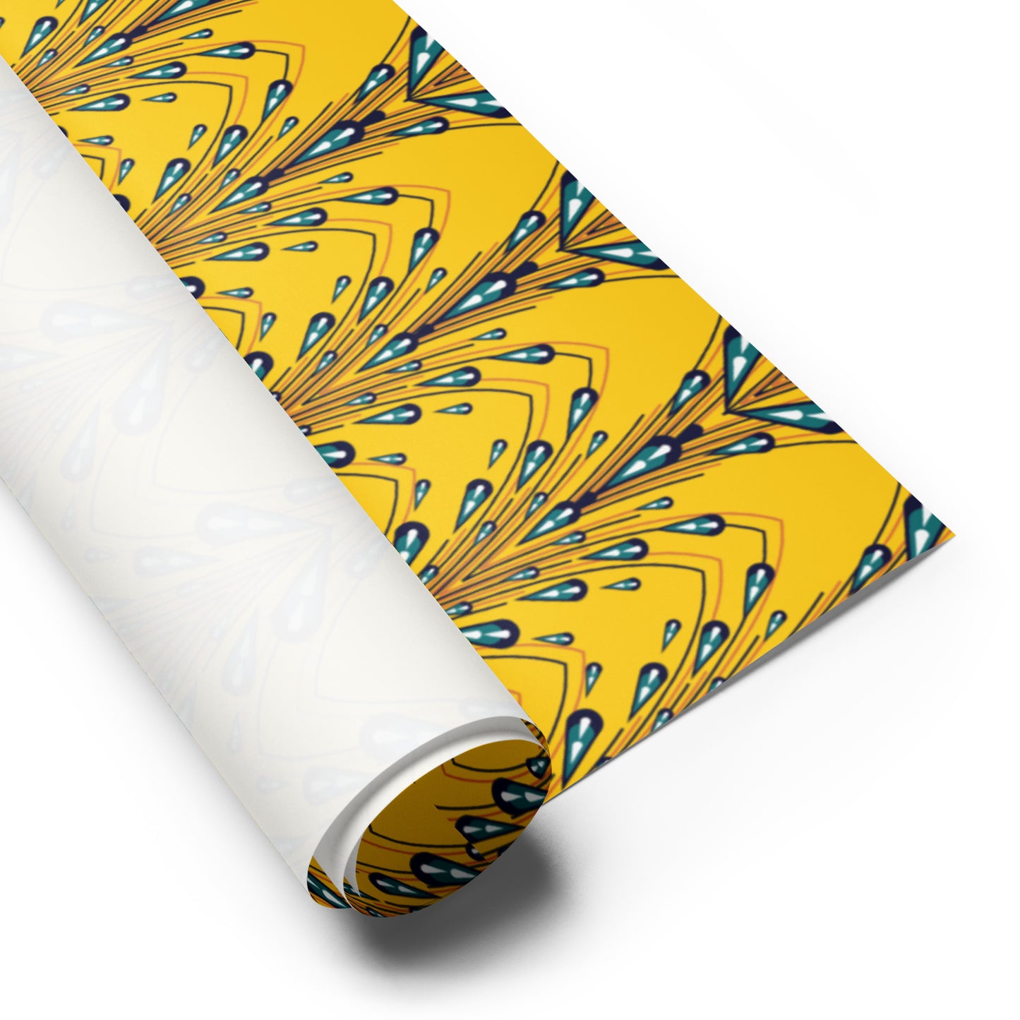 African Print Wrapping paper sheets