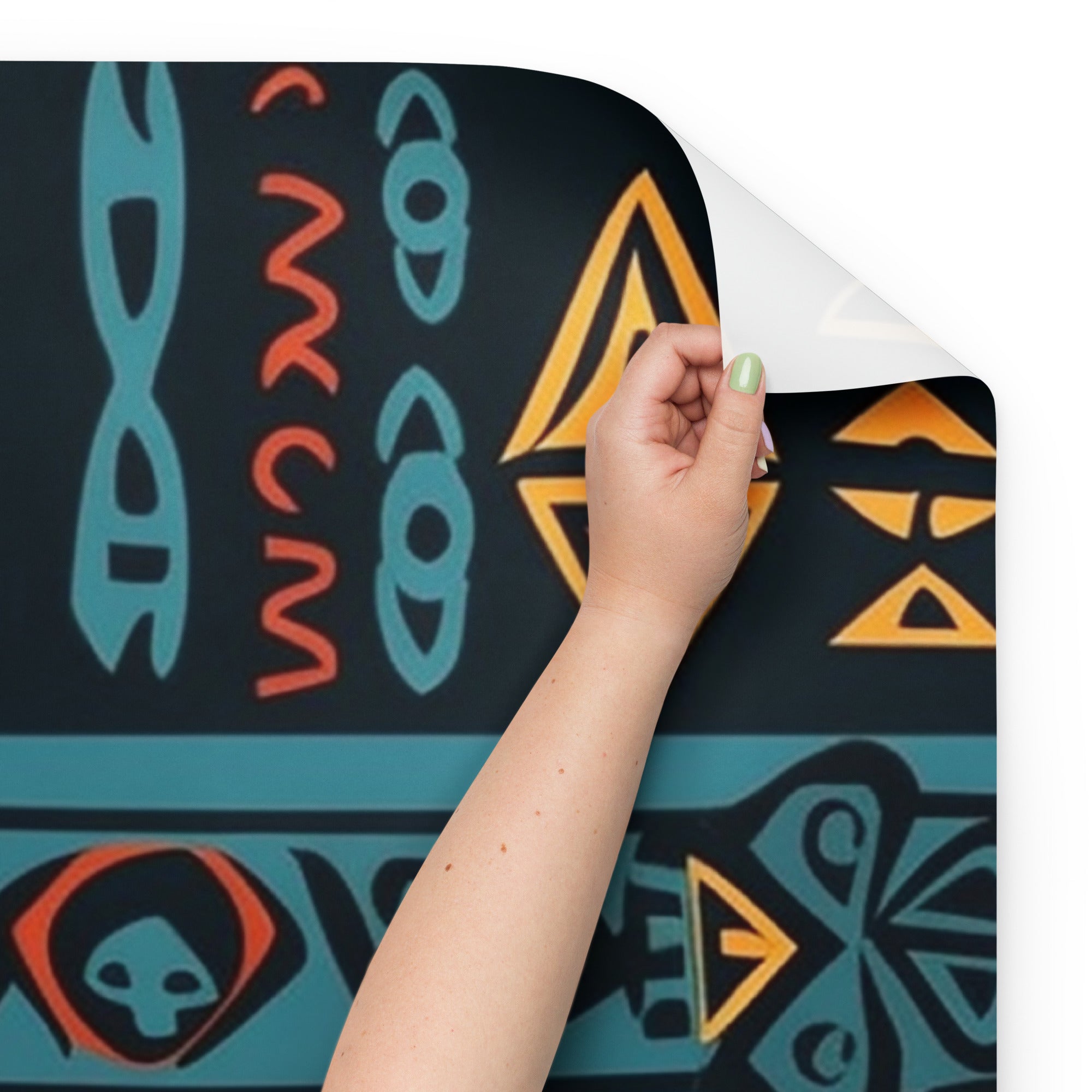 African Print Wrapping paper sheets