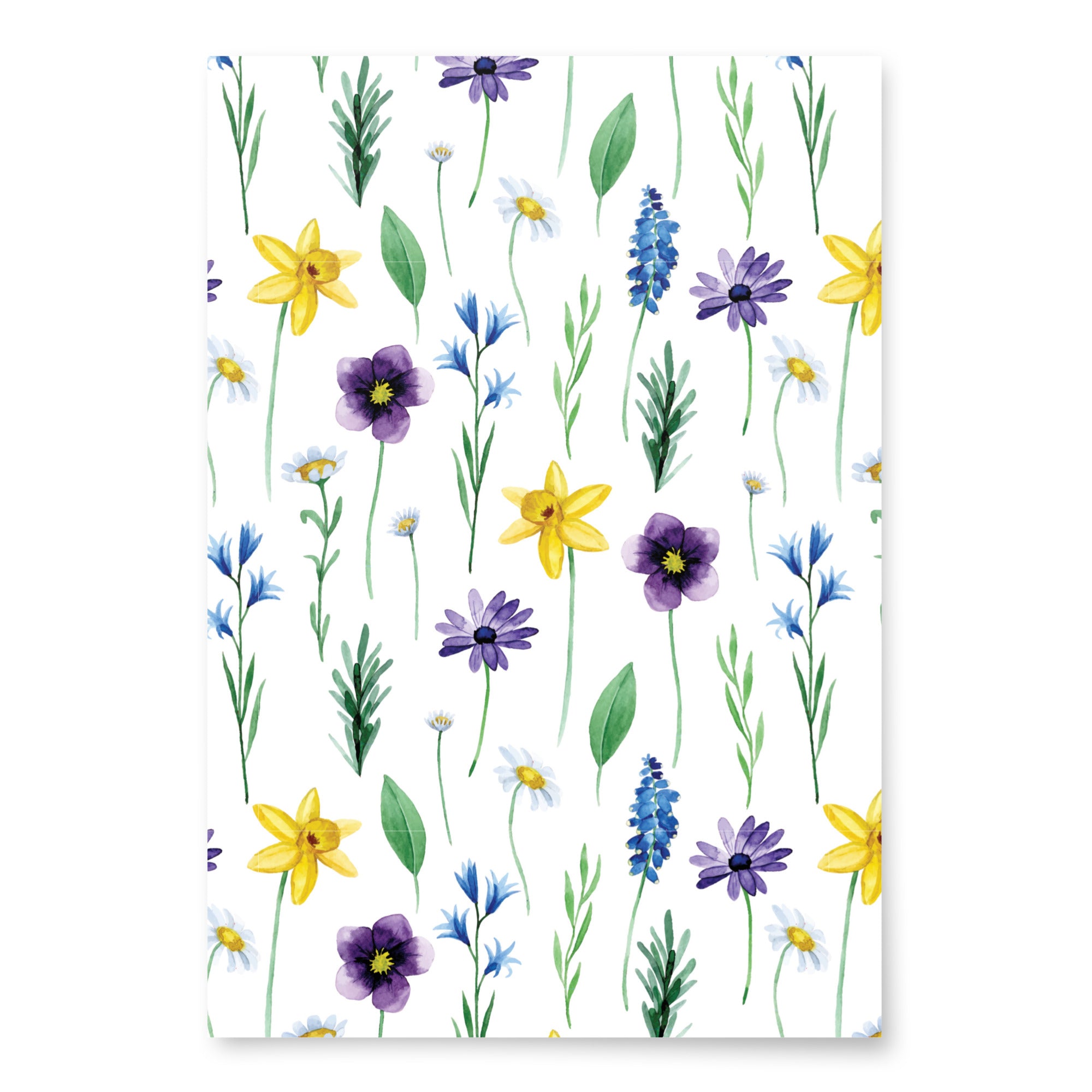 Floral Wrapping paper sheets