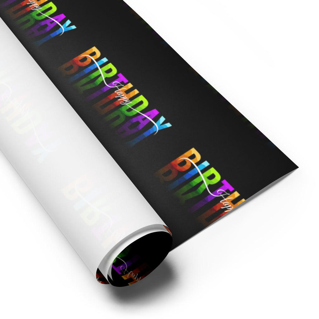 Happy Birthday Wrapping paper sheets
