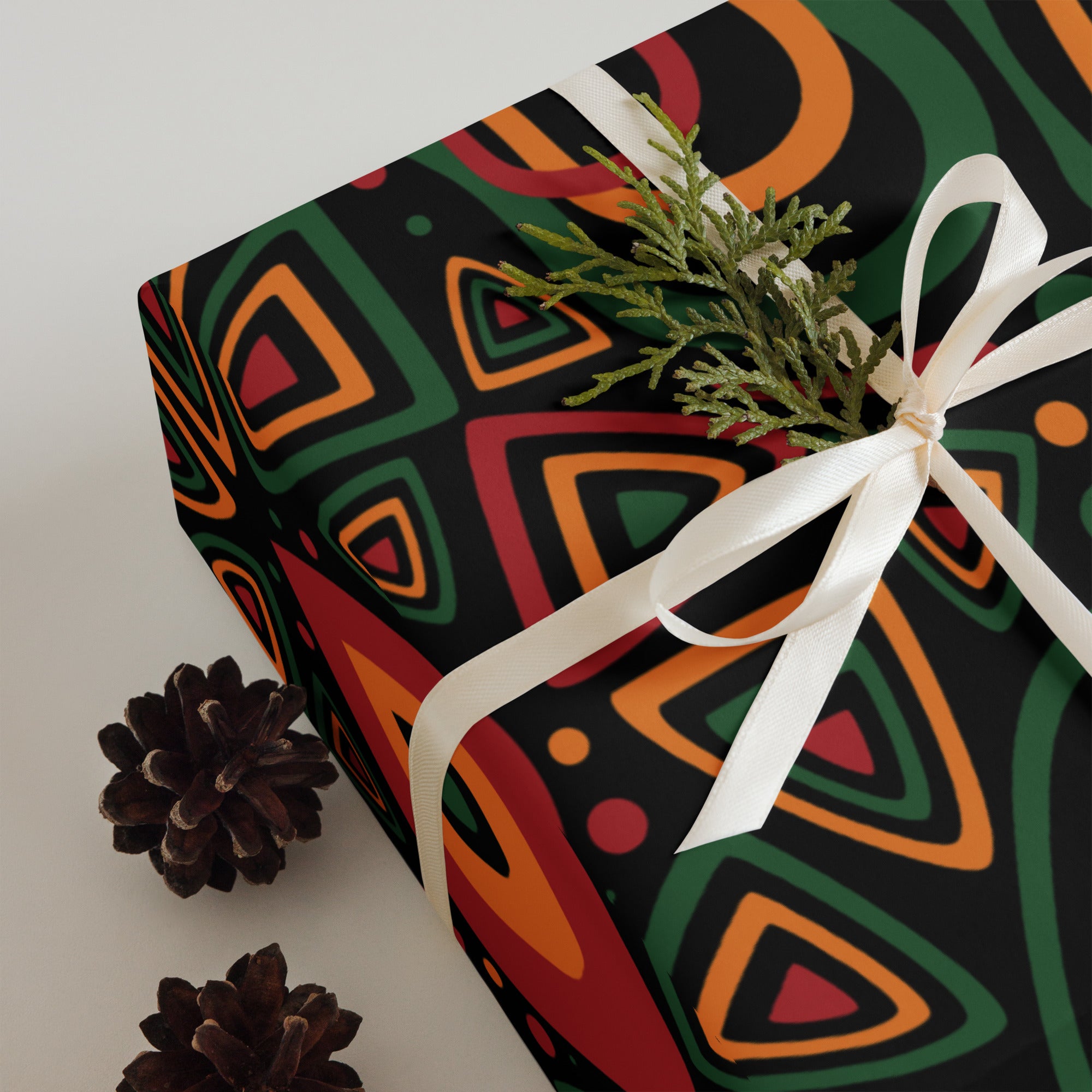 Happy Kwanzaa Wrapping paper sheets