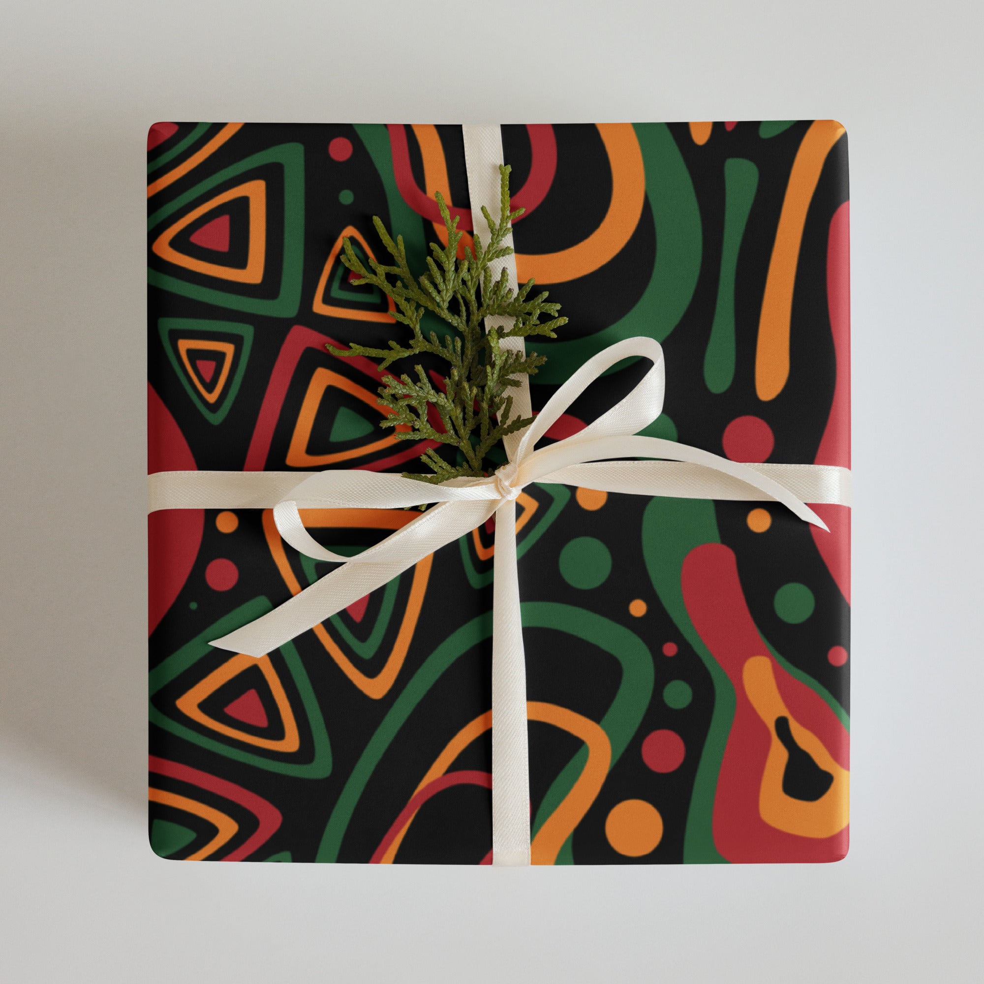 Happy Kwanzaa Wrapping paper sheets