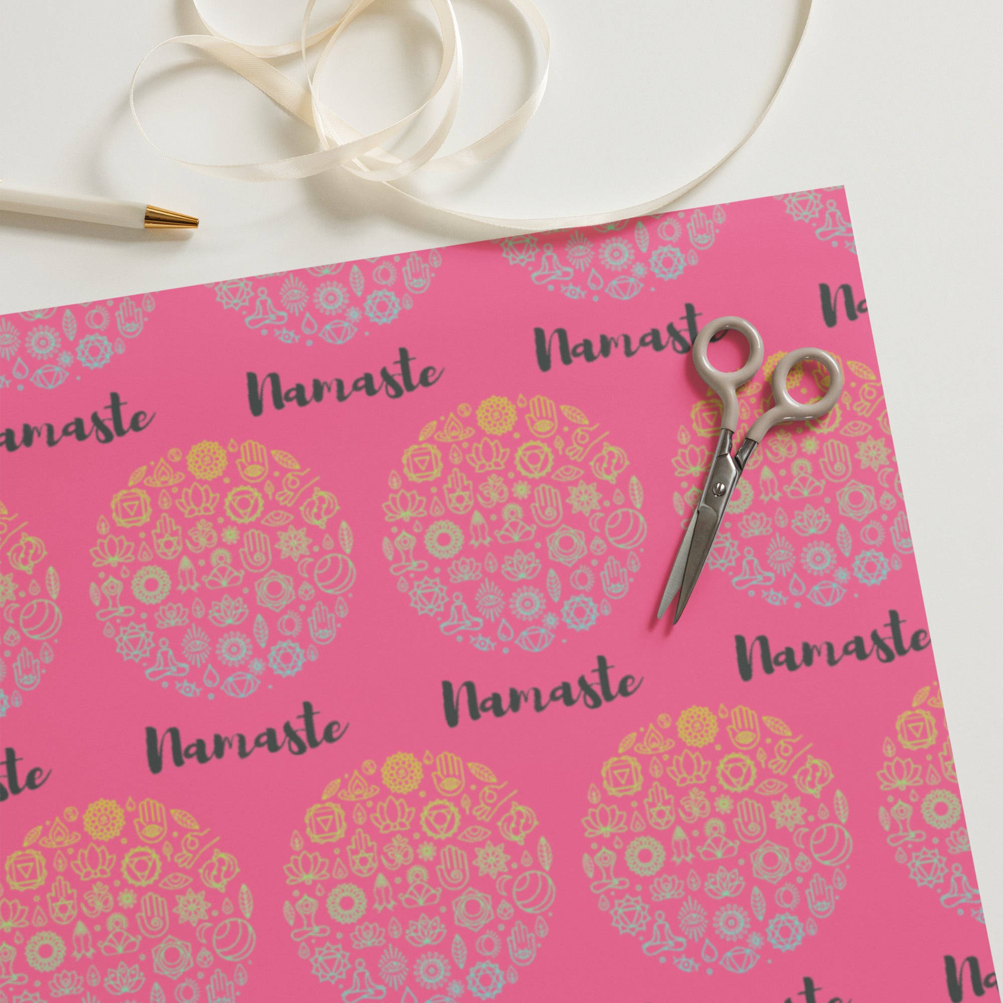 Yoga Wrapping paper sheets