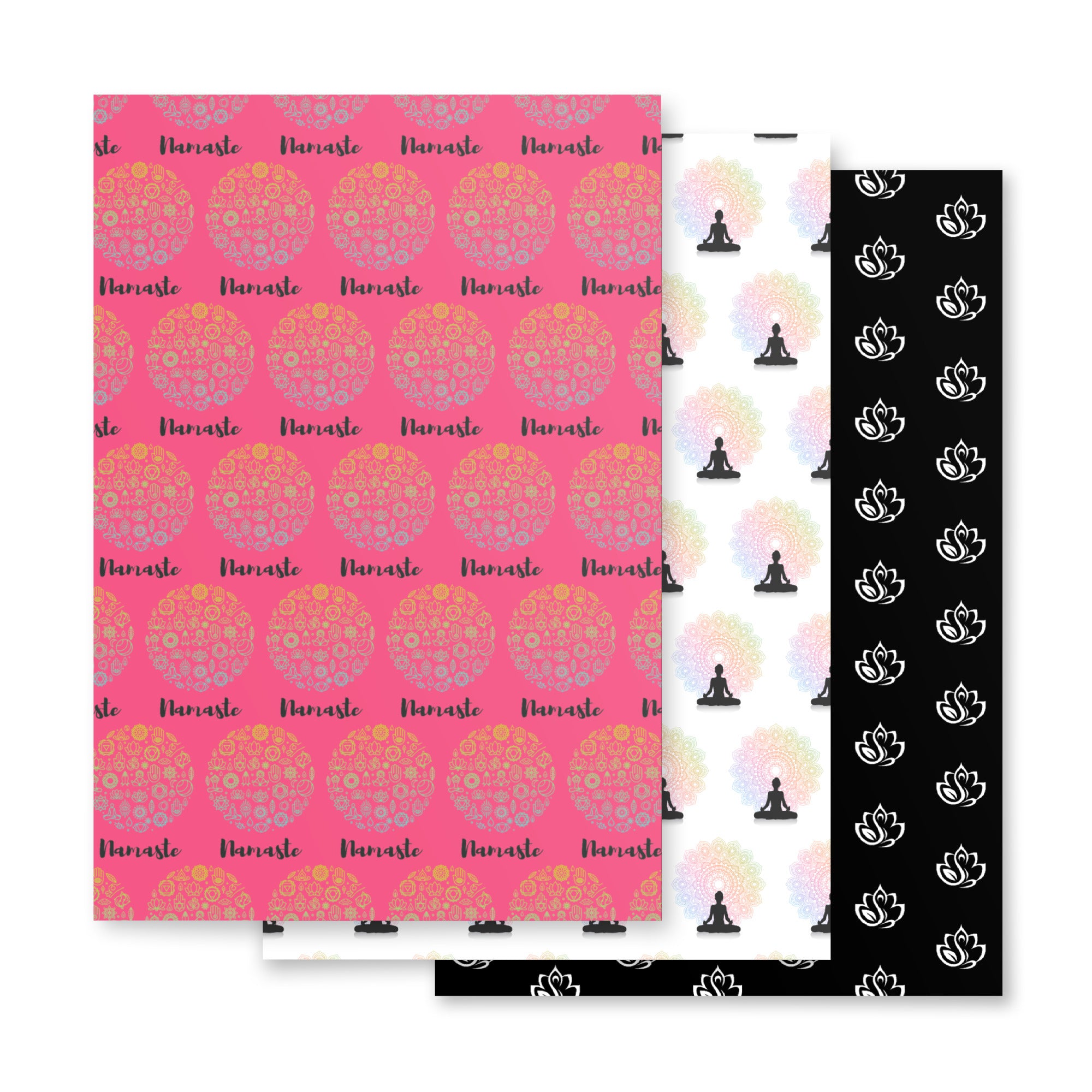 Yoga Wrapping paper sheets