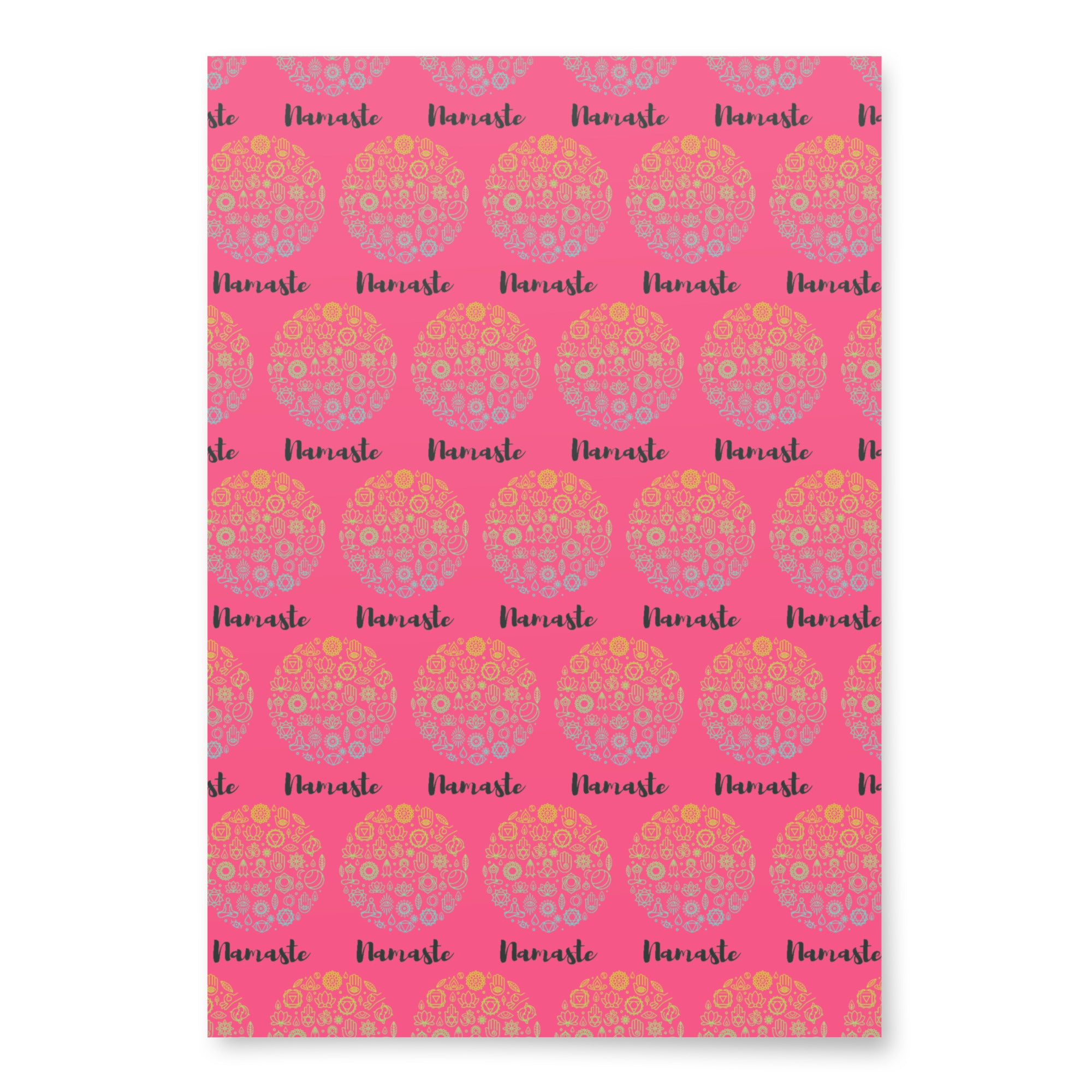 Yoga Wrapping paper sheets