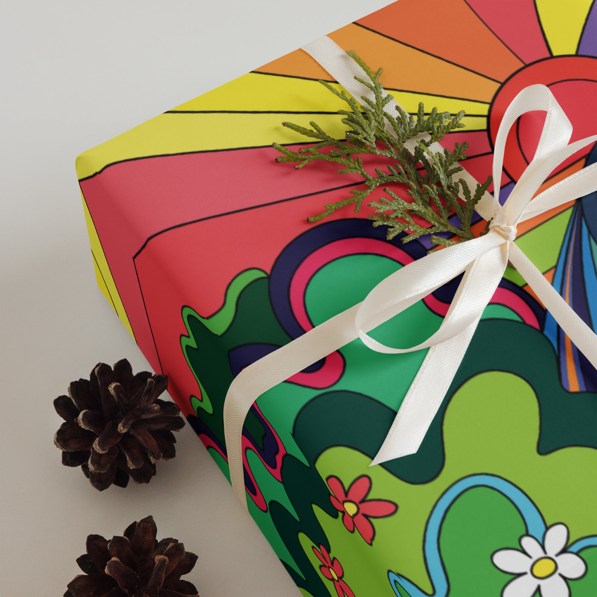 Good Vibes Wrapping paper sheets