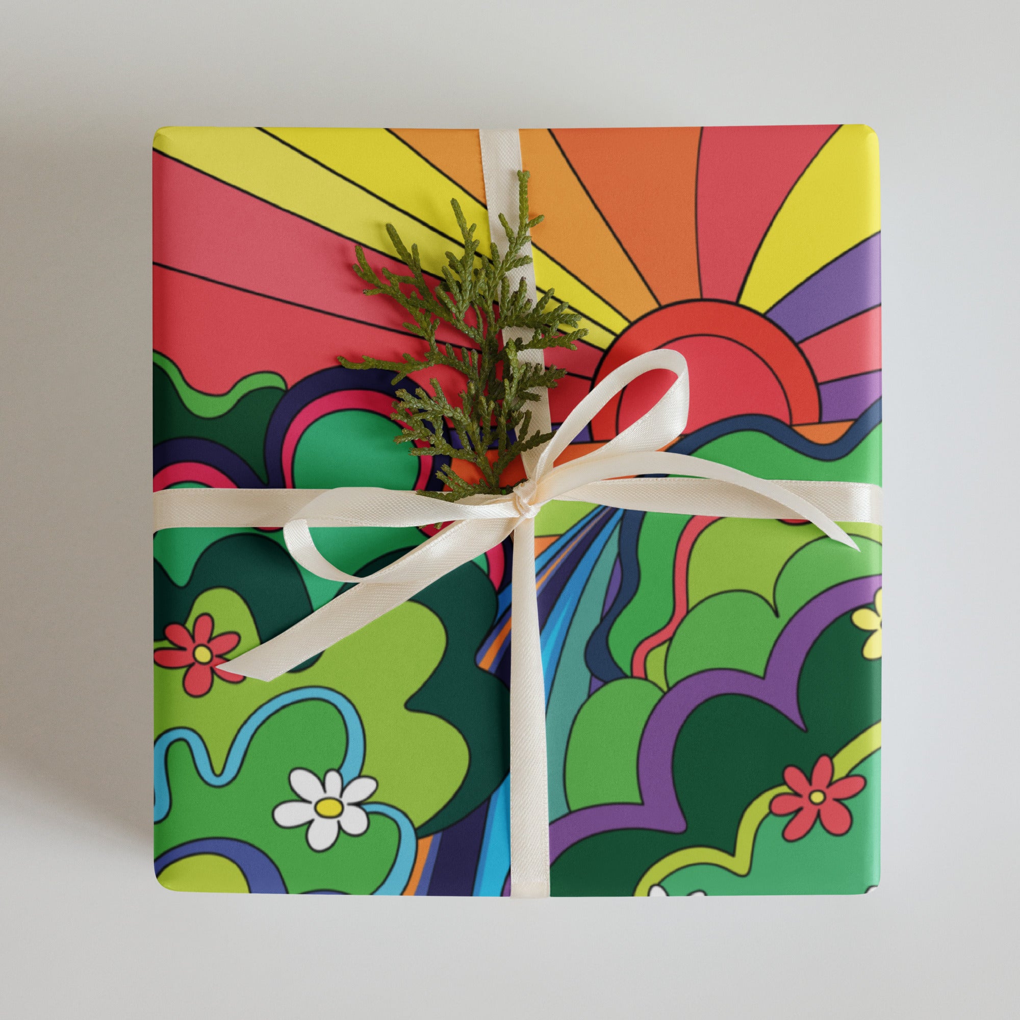 Good Vibes Wrapping paper sheets