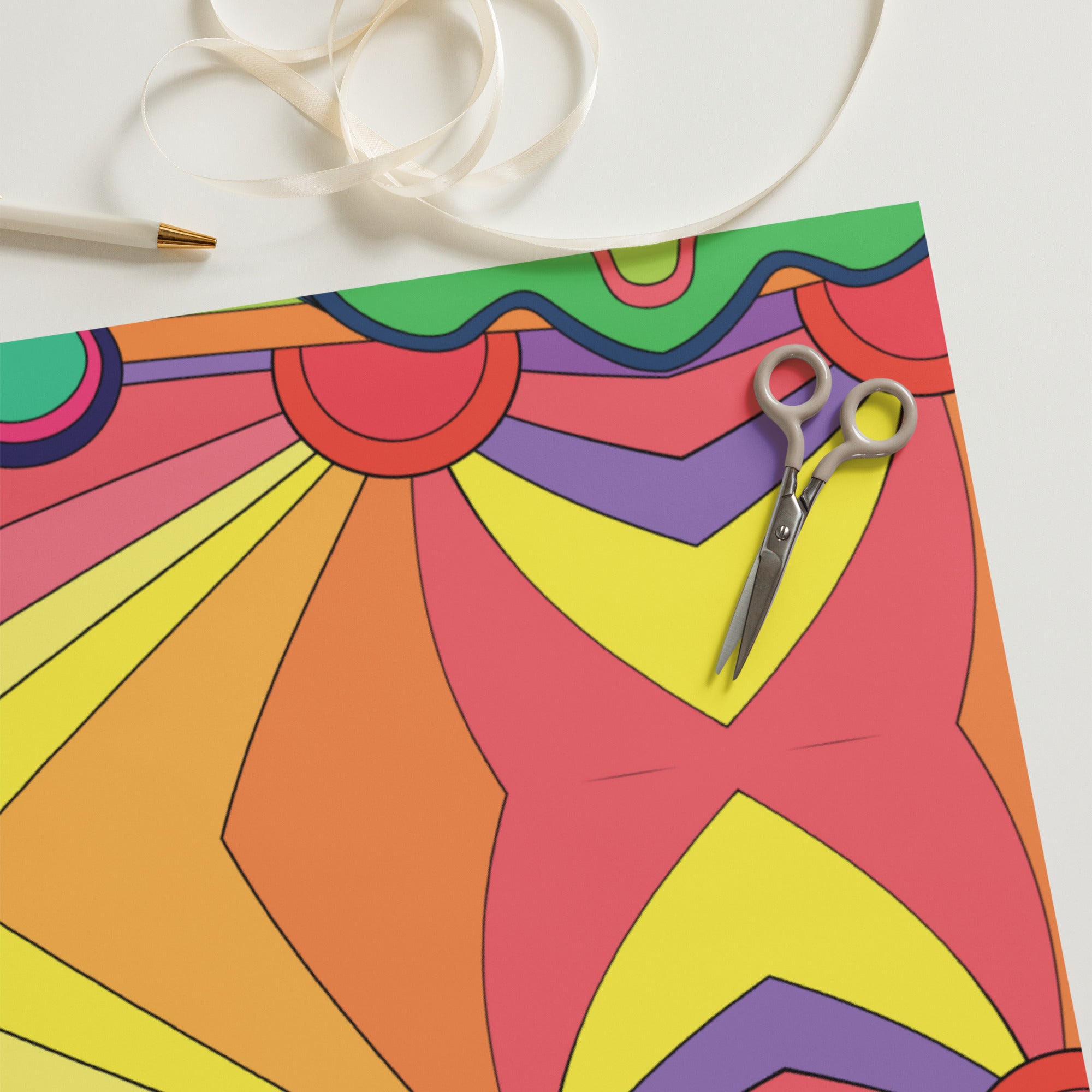 Good Vibes Wrapping paper sheets