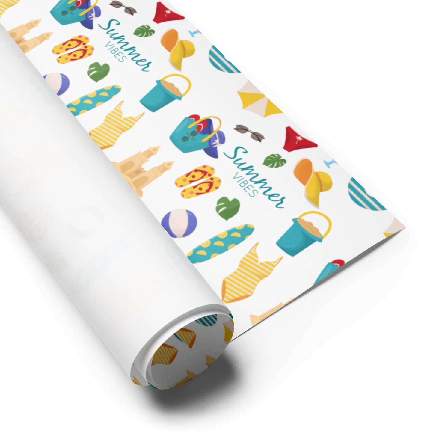 Beach Vibes Wrapping paper sheets