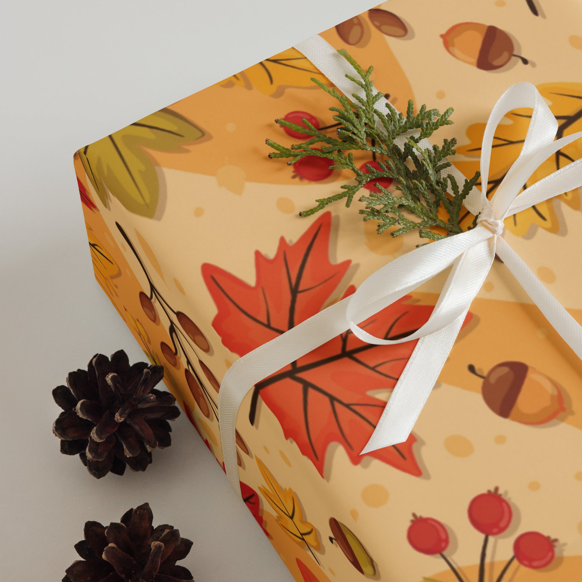 Autumn Leaves Wrapping paper sheets