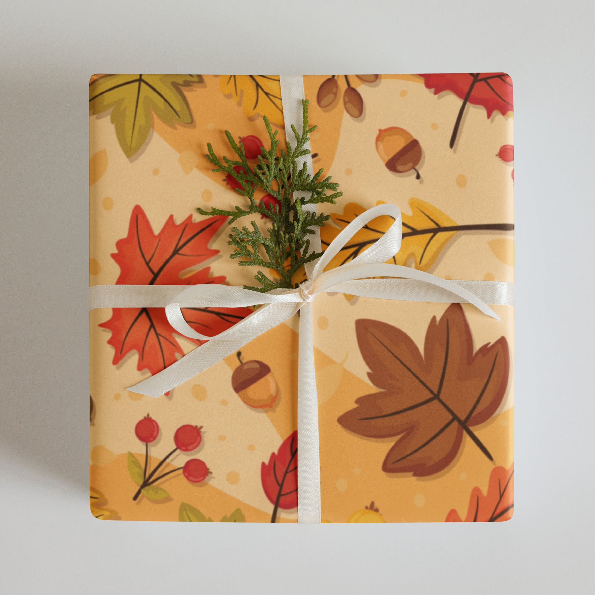 Autumn Leaves Wrapping paper sheets