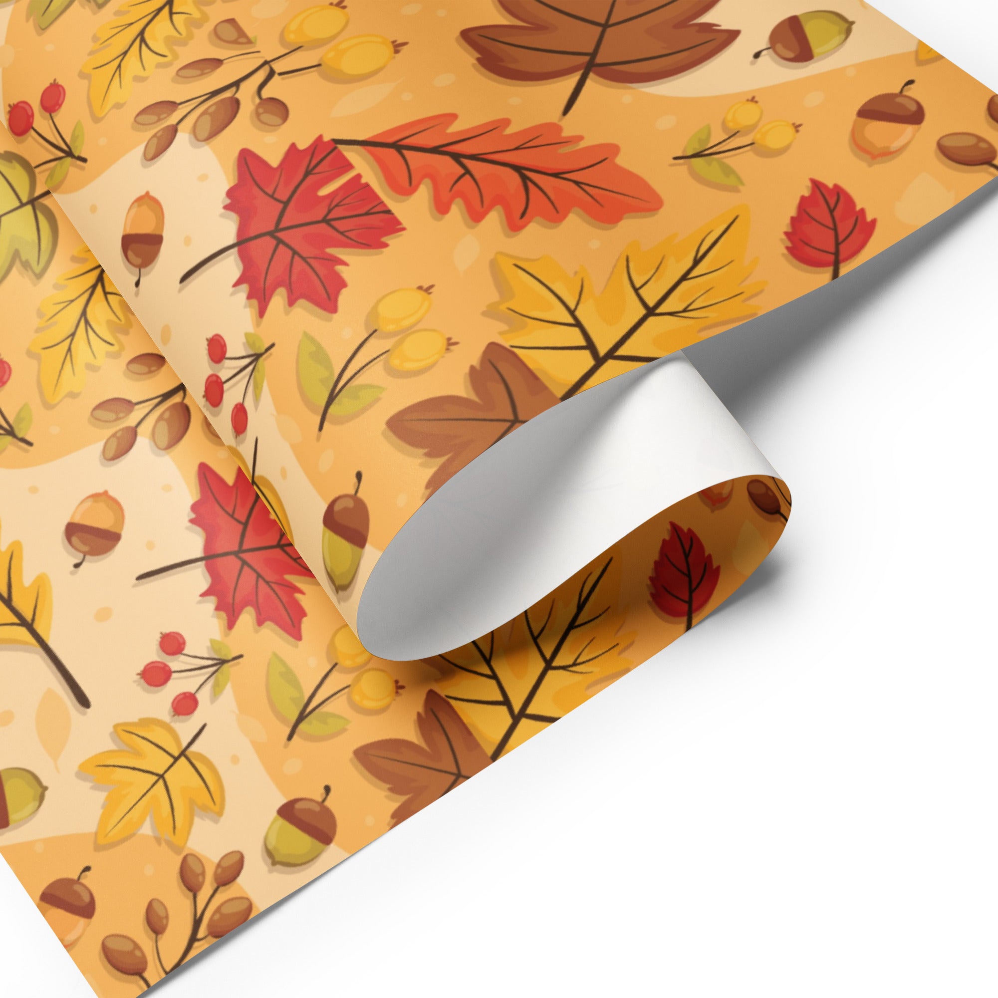 Autumn Leaves Wrapping paper sheets