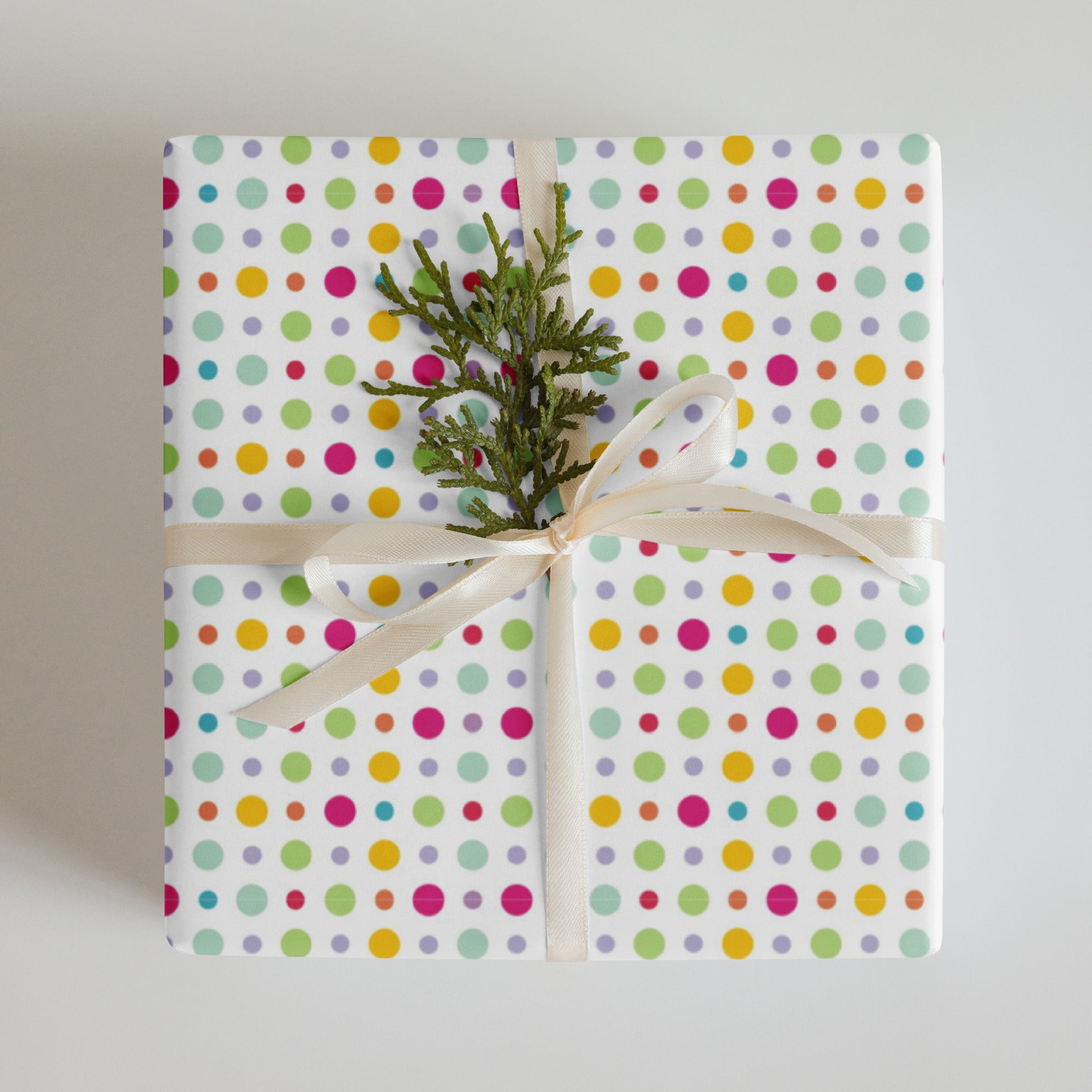 Polka Dot Wrapping paper sheets