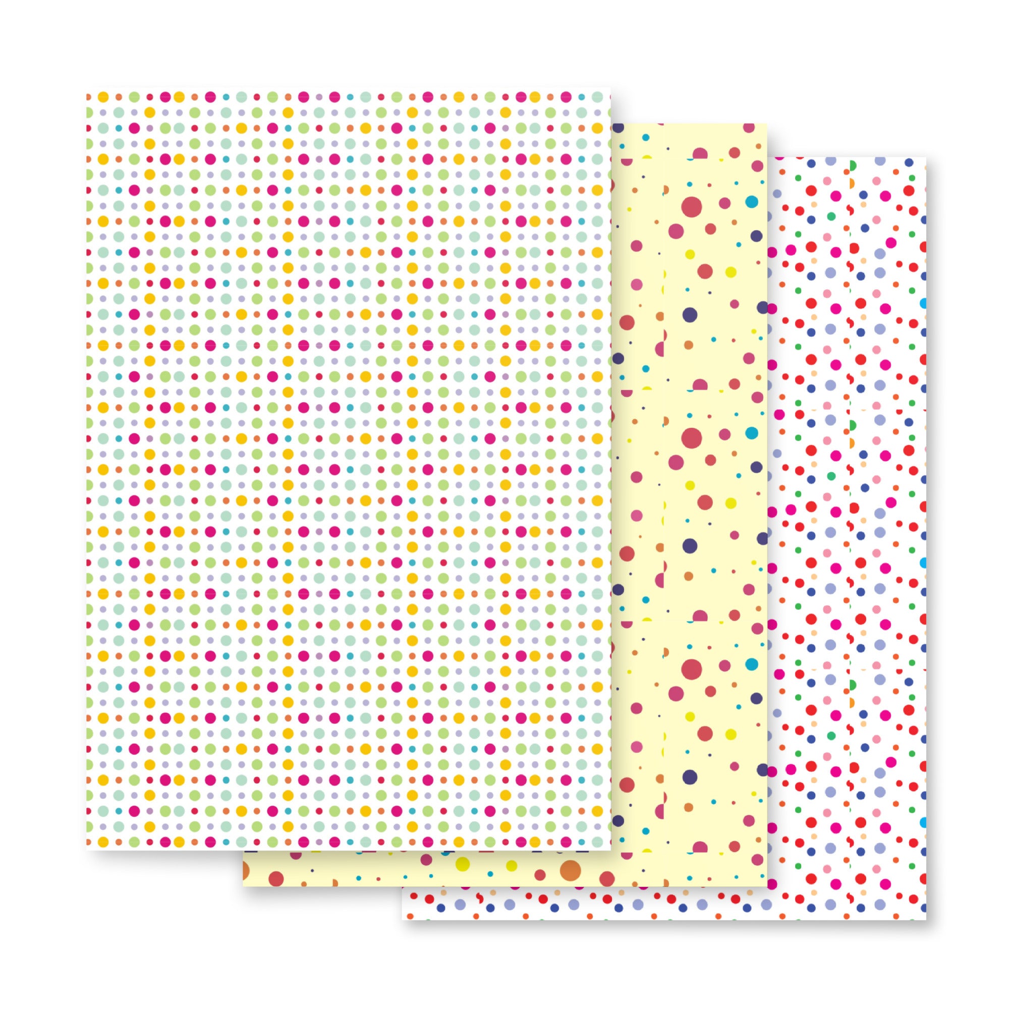 Polka Dot Wrapping paper sheets