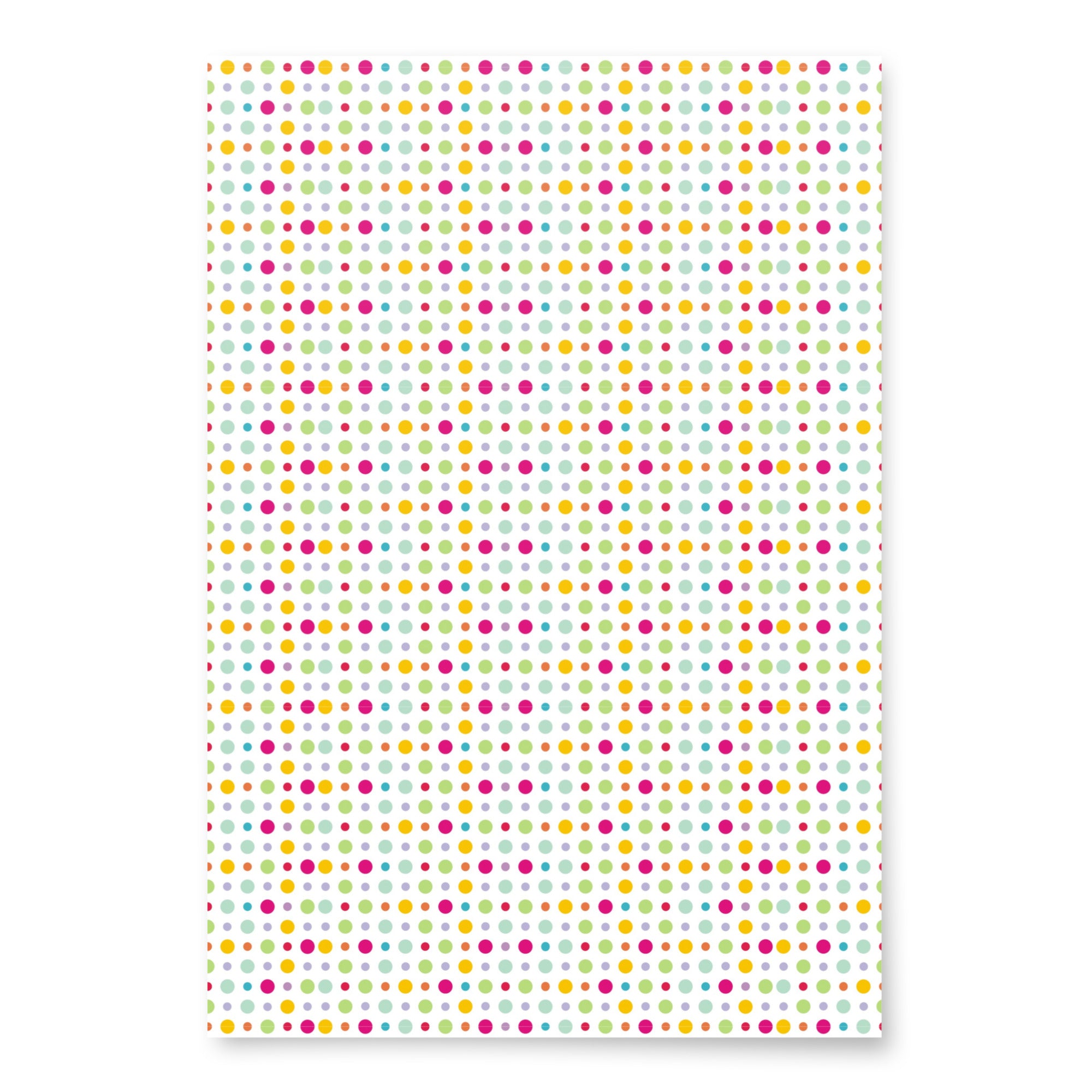 Polka Dot Wrapping paper sheets
