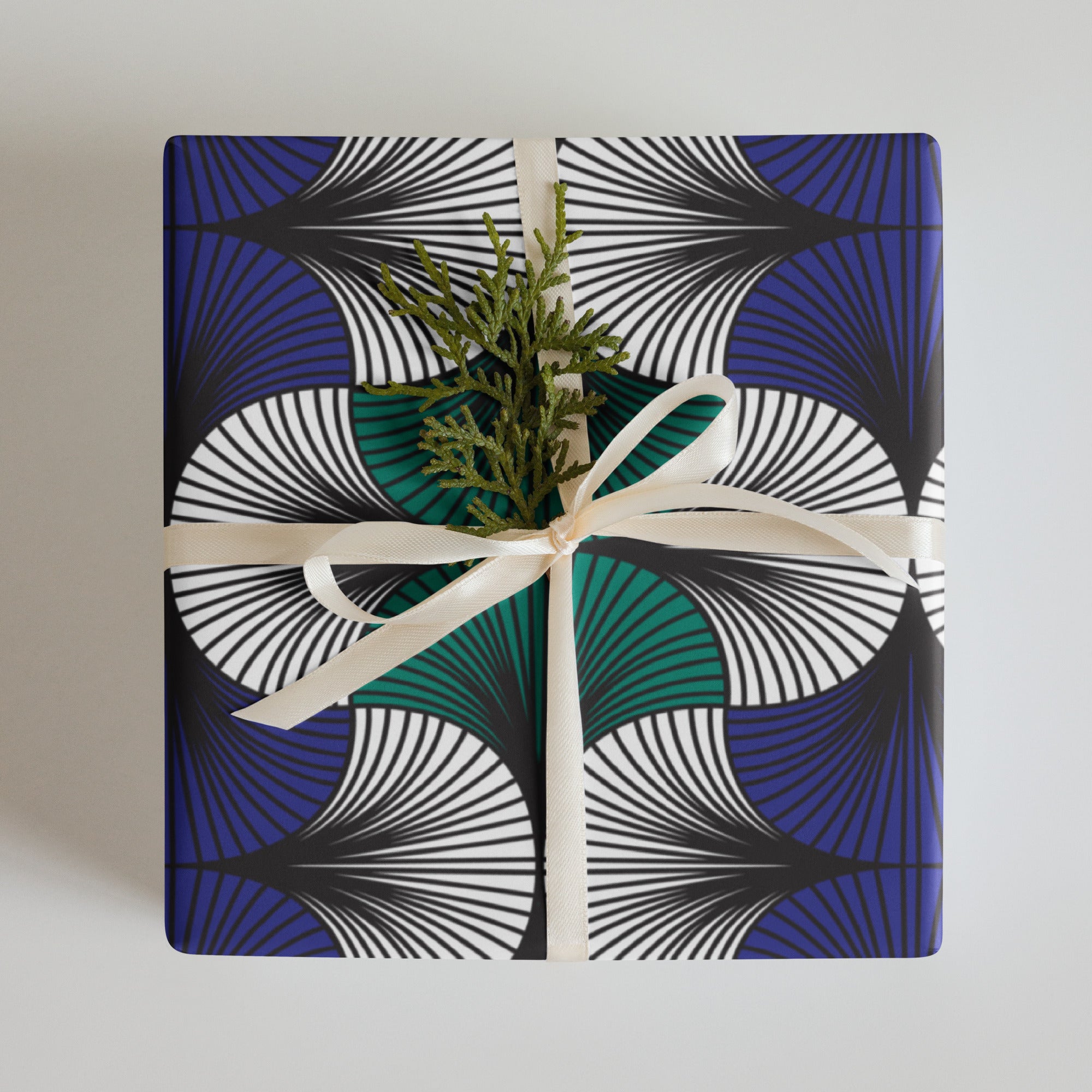 African Print Wrapping paper sheets