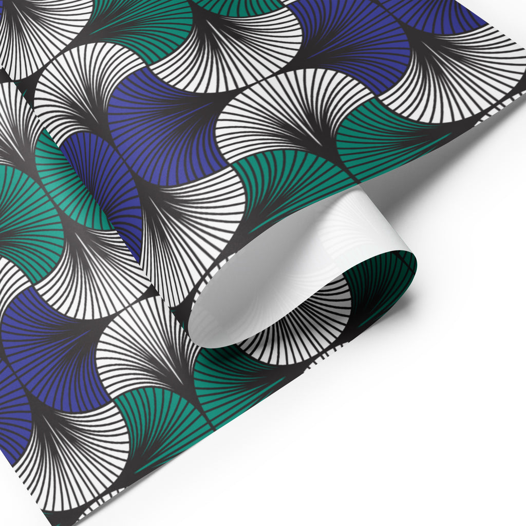African Print Wrapping paper sheets