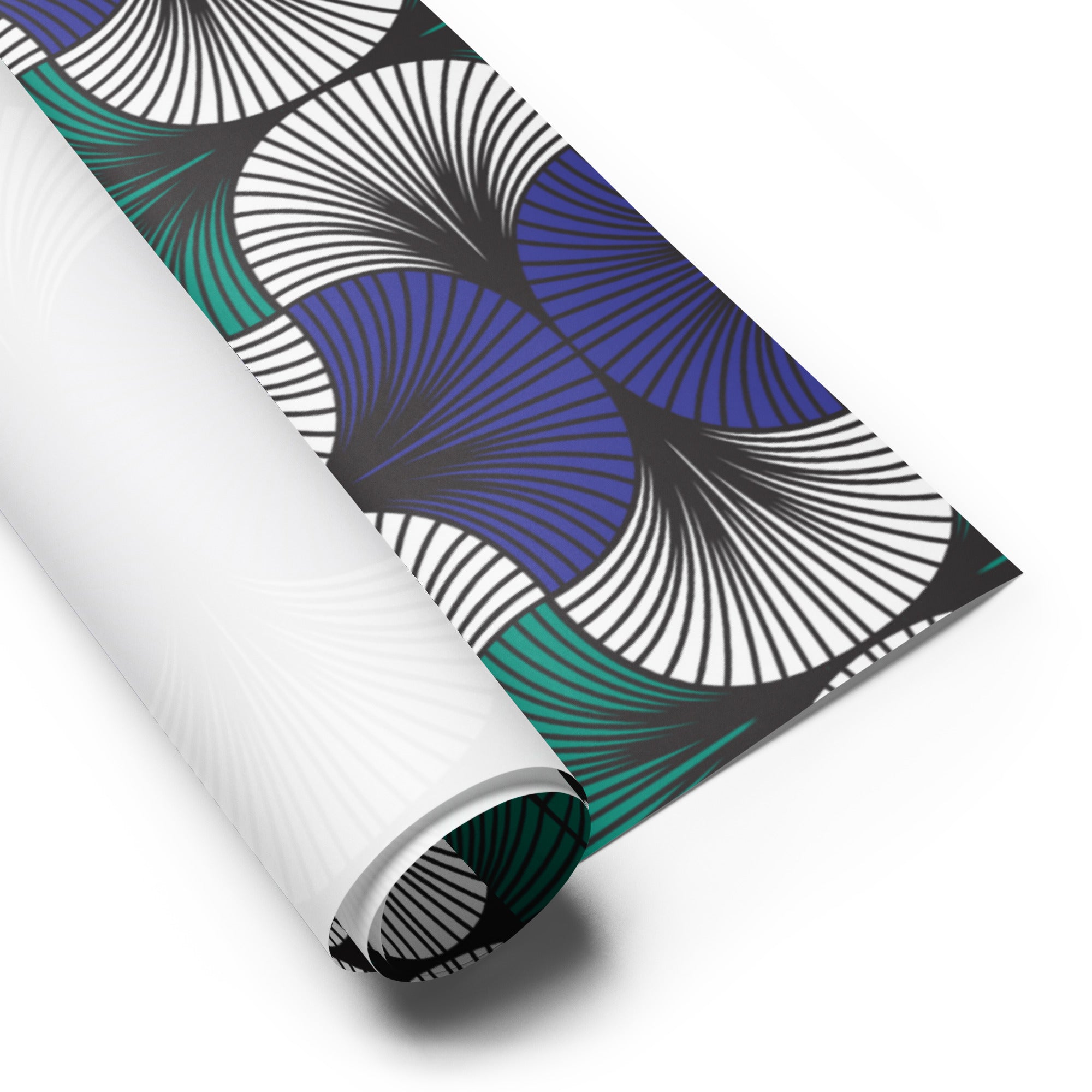 African Print Wrapping paper sheets