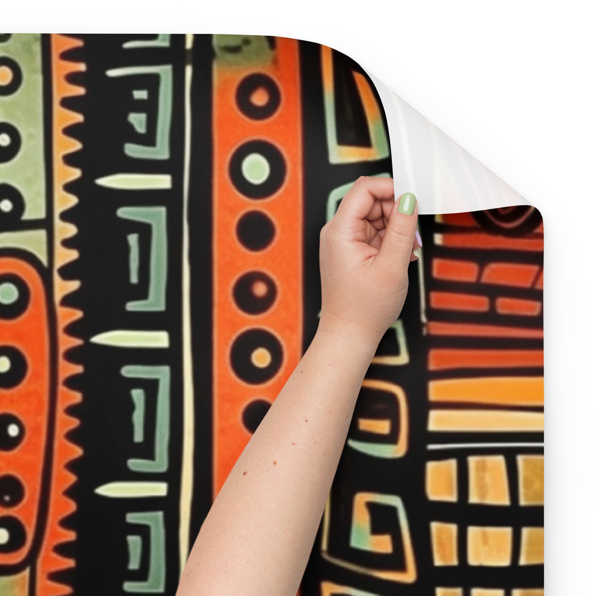 African Print Wrapping paper sheets