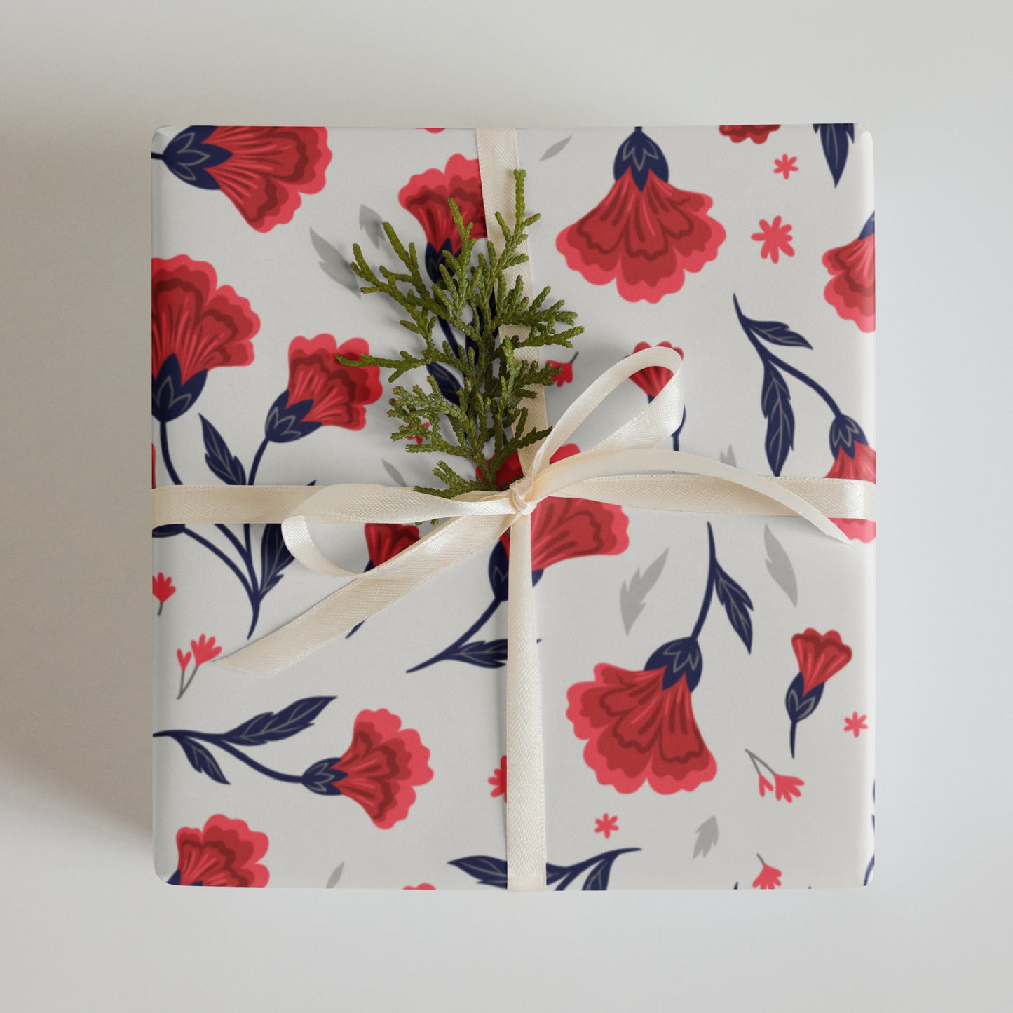 Floral Wrapping paper sheets