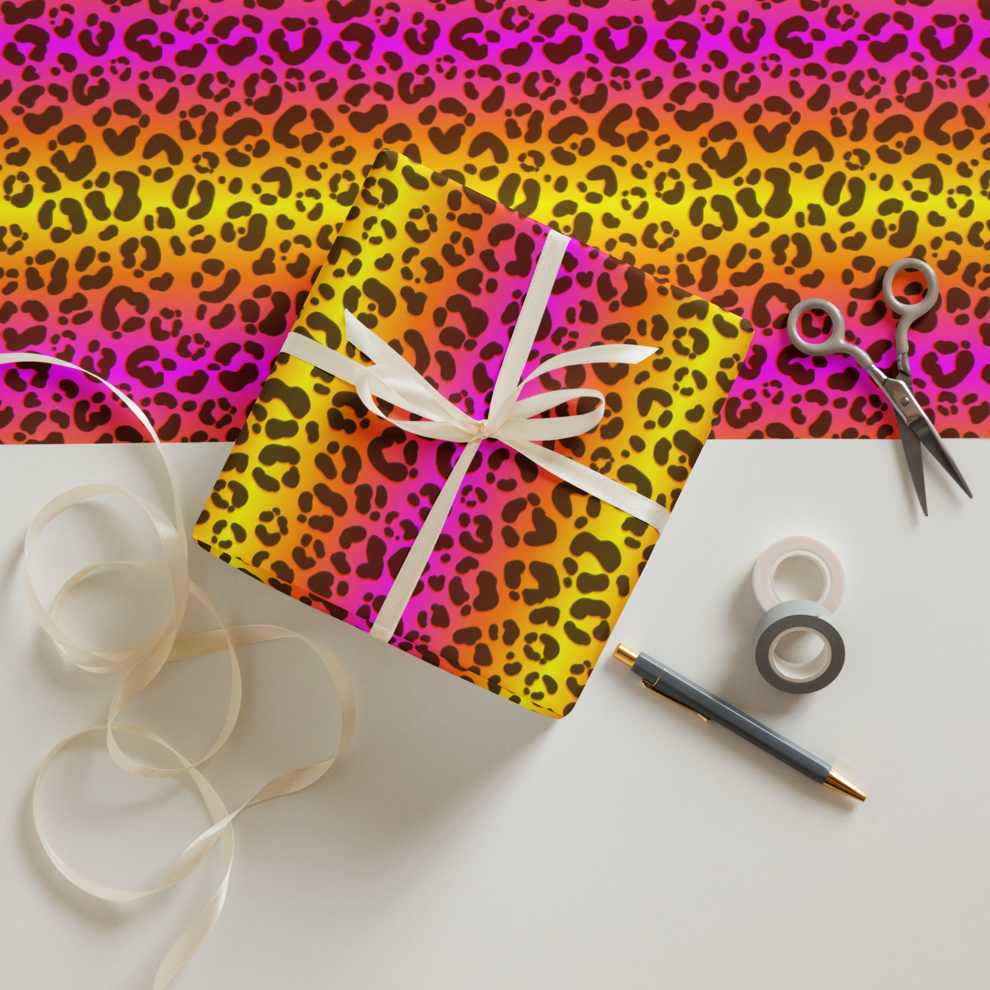 Animal Print Wrapping paper sheets