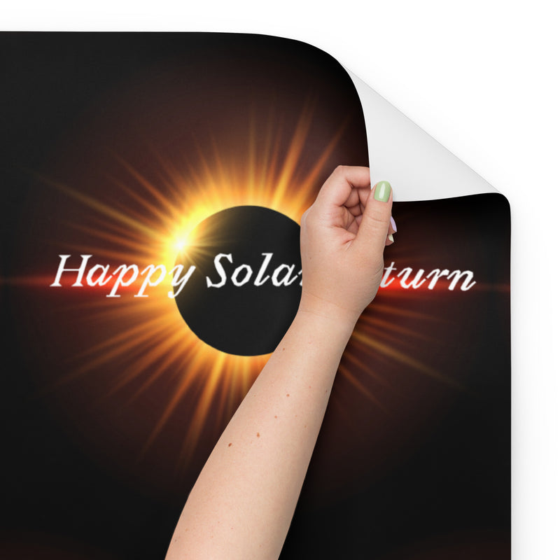 Happy Solar Return Wrapping paper sheets