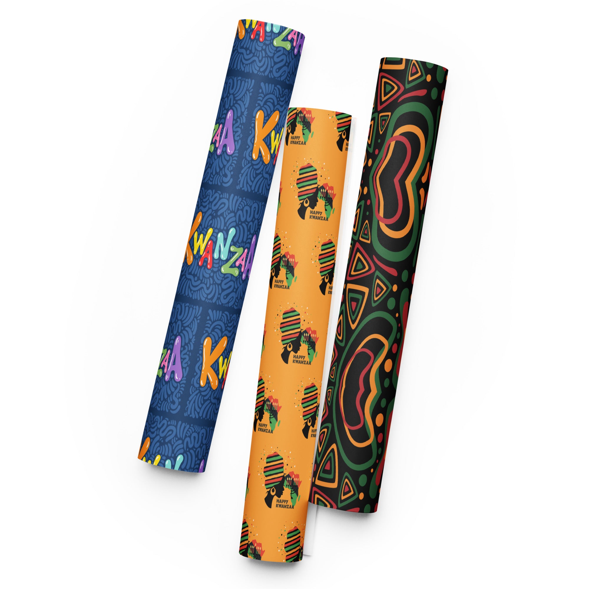 Happy Kwanzaa Wrapping paper sheets