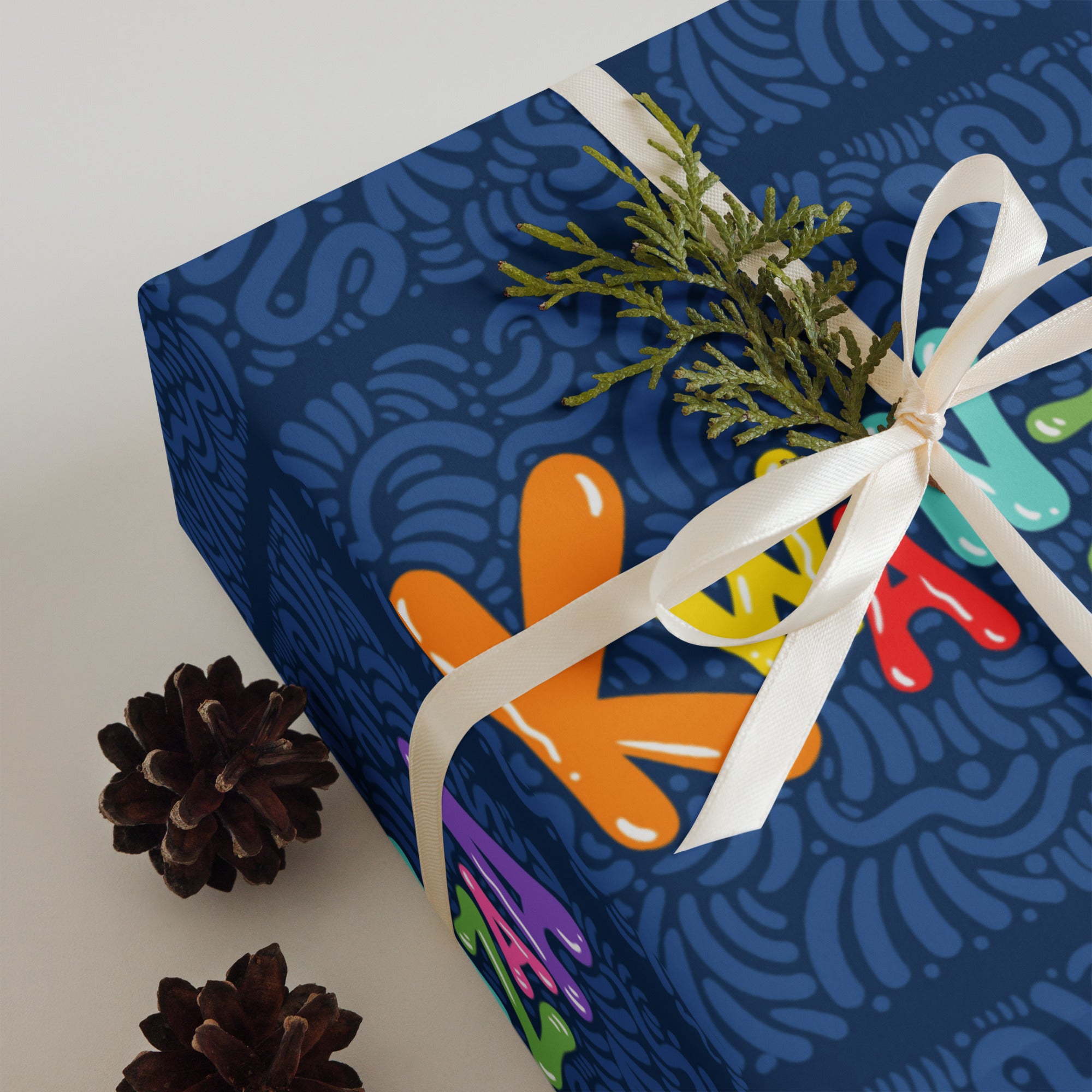 Happy Kwanzaa Wrapping paper sheets