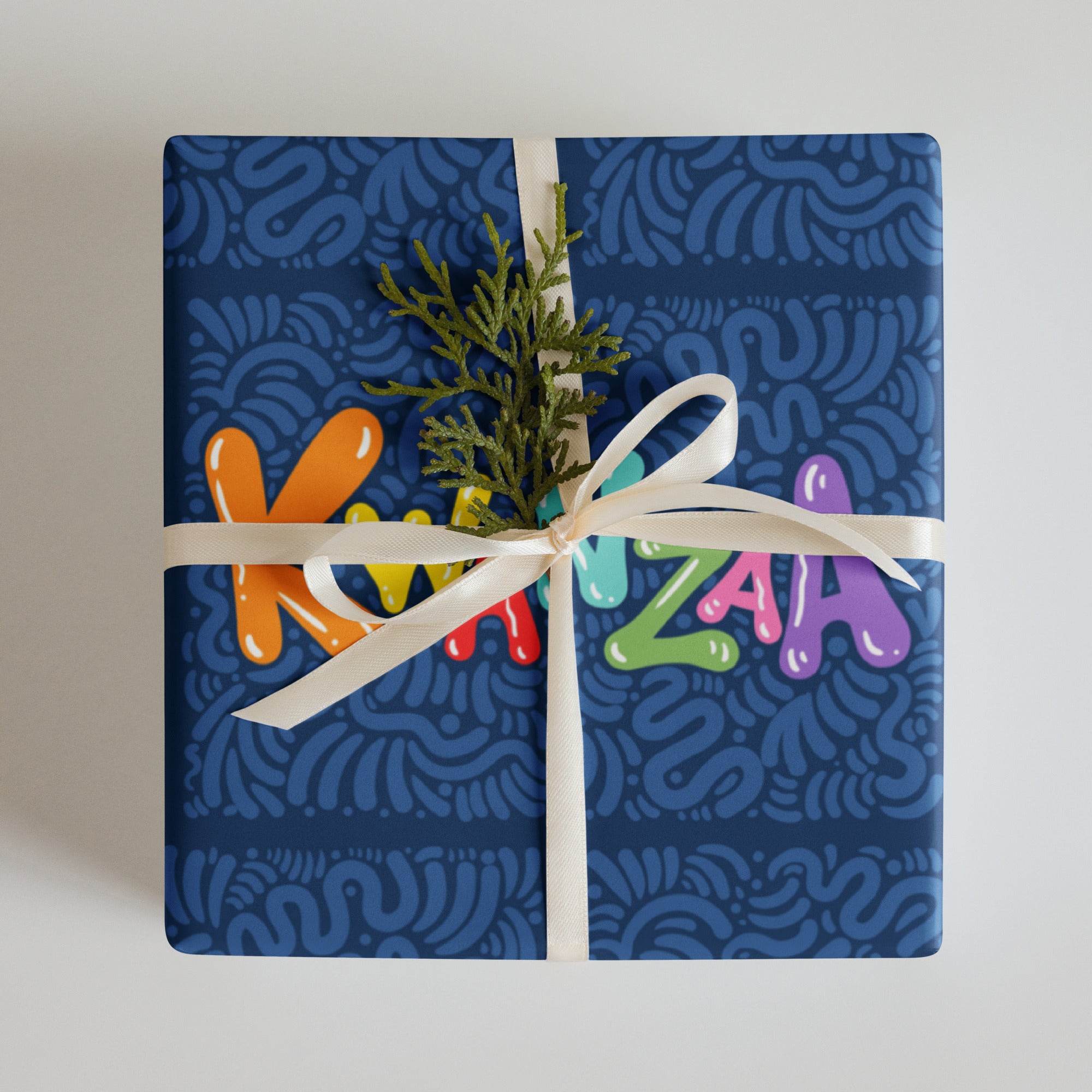 Happy Kwanzaa Wrapping paper sheets