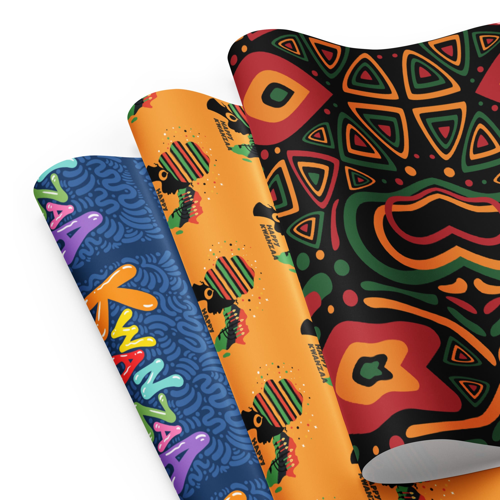 Happy Kwanzaa Wrapping paper sheets