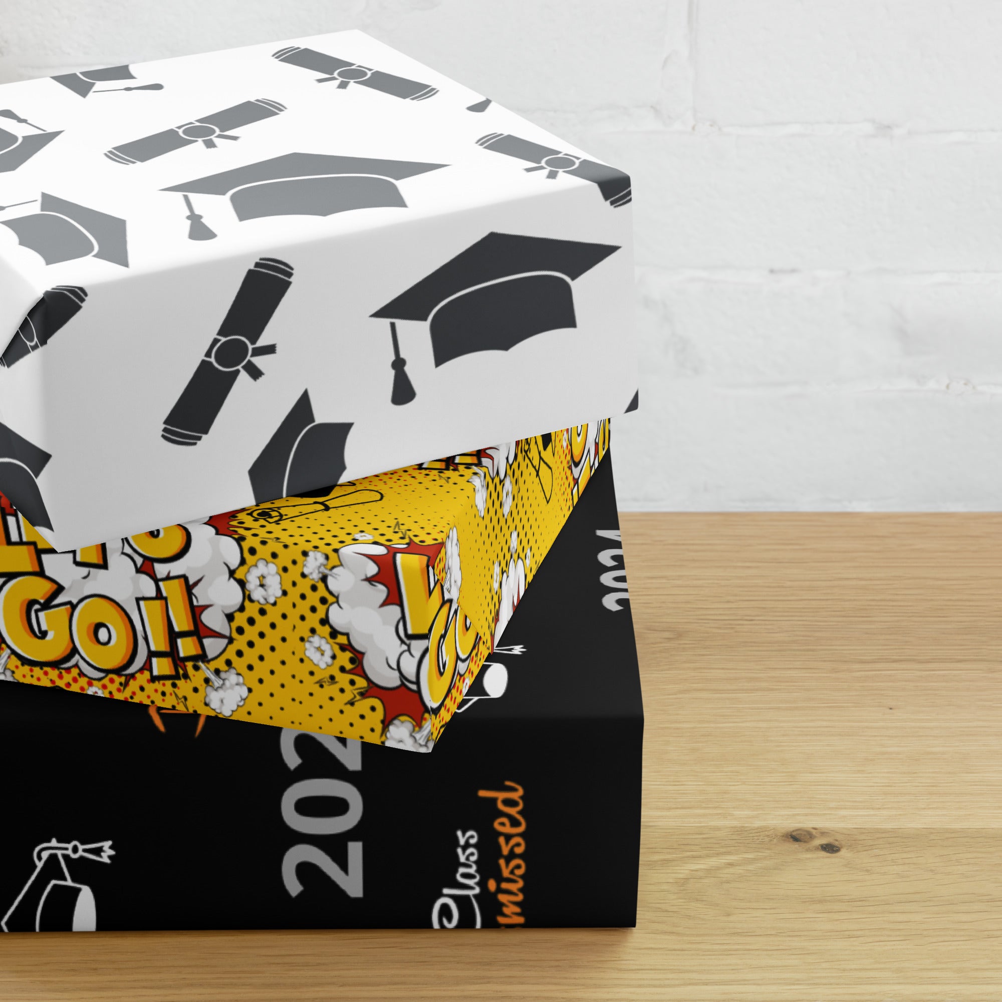 Graduation Wrapping paper sheets