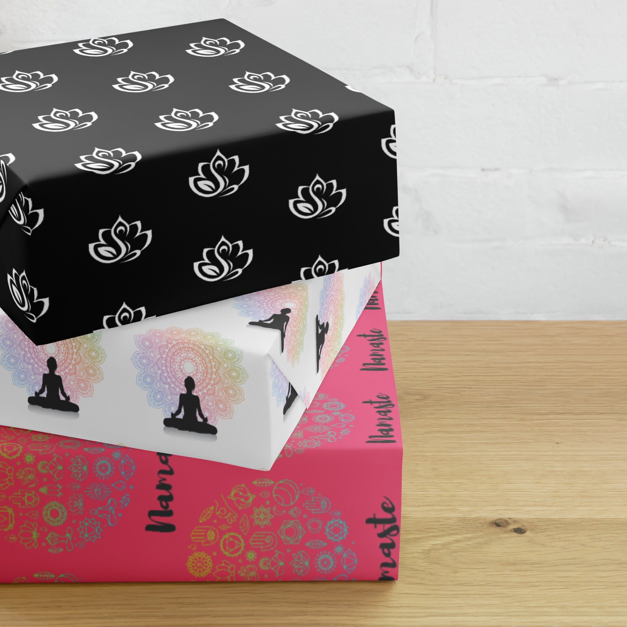 Yoga Wrapping paper sheets