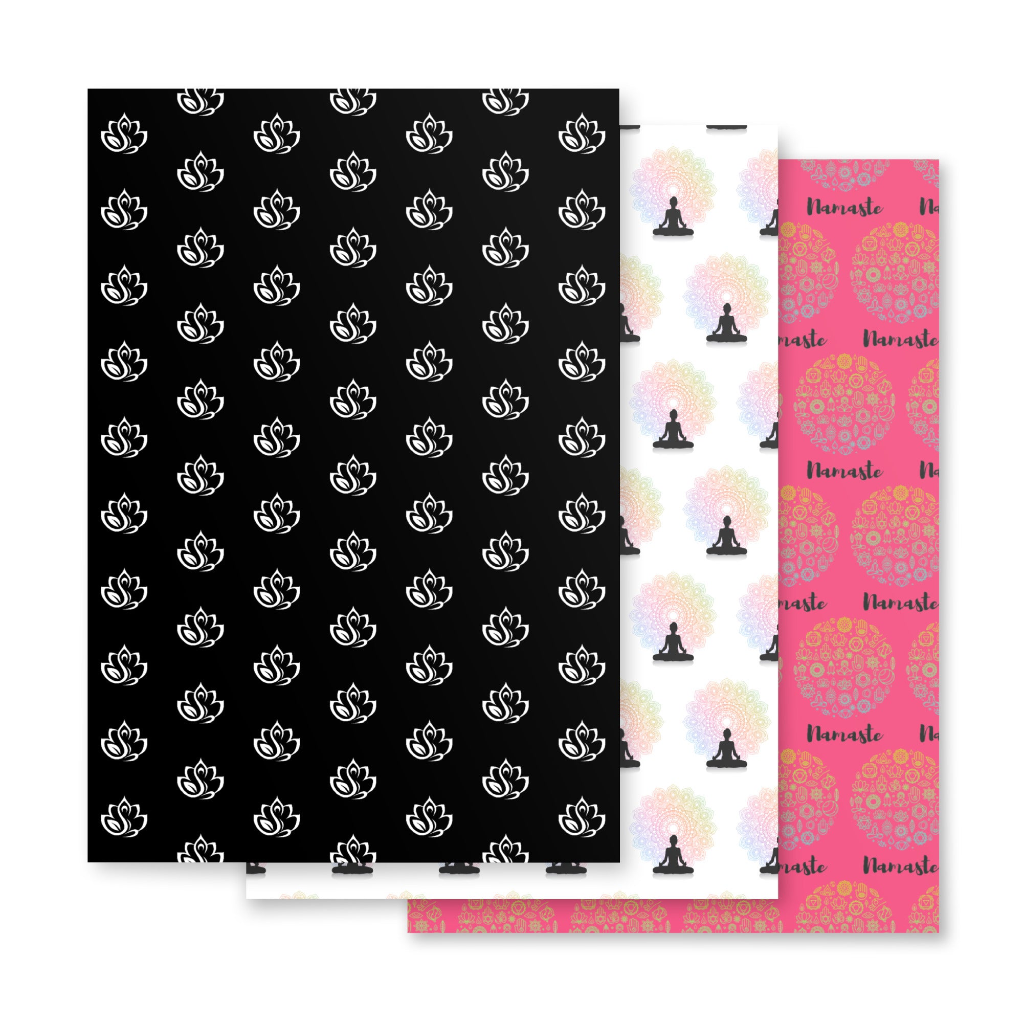 Yoga Wrapping paper sheets