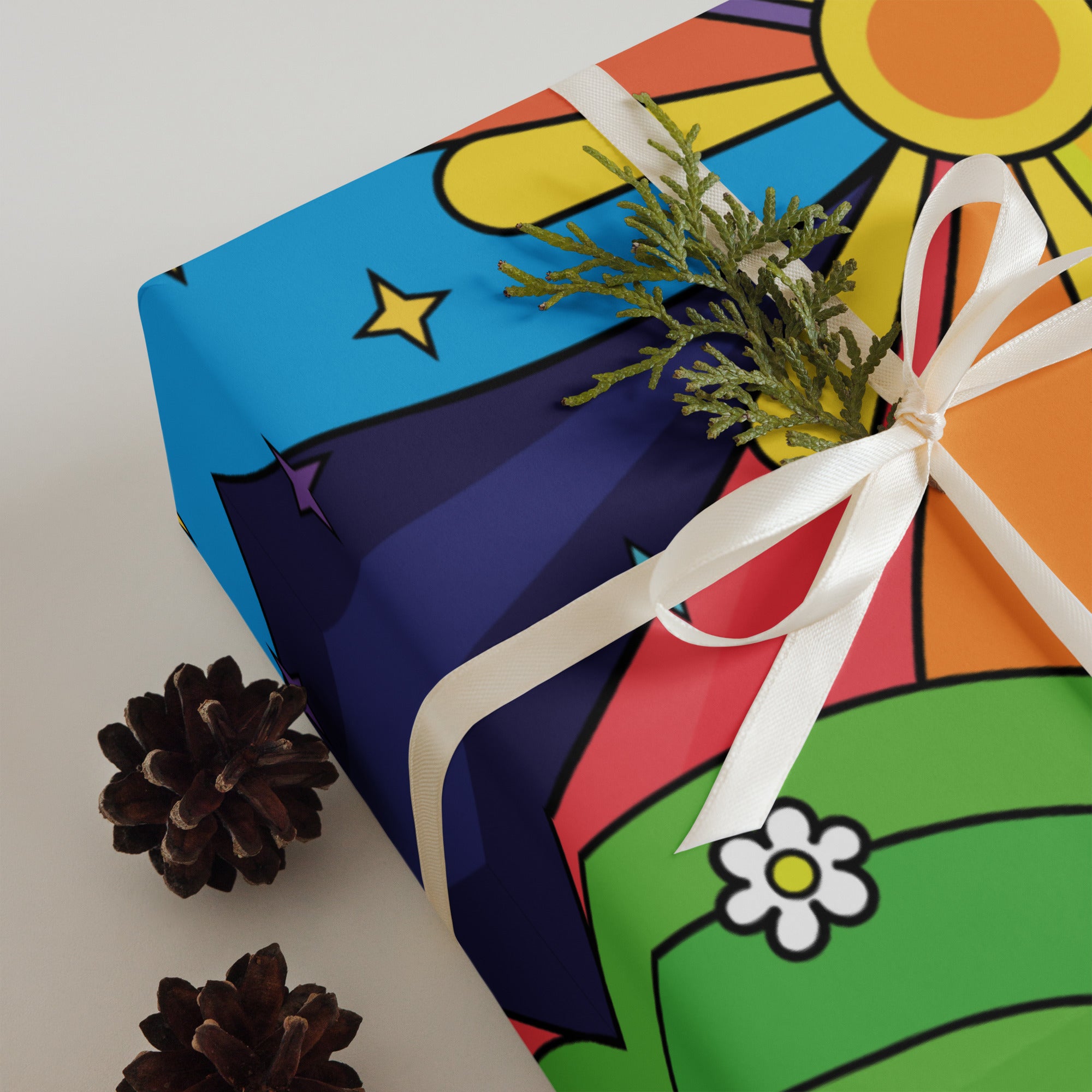 Good Vibes Wrapping paper sheets