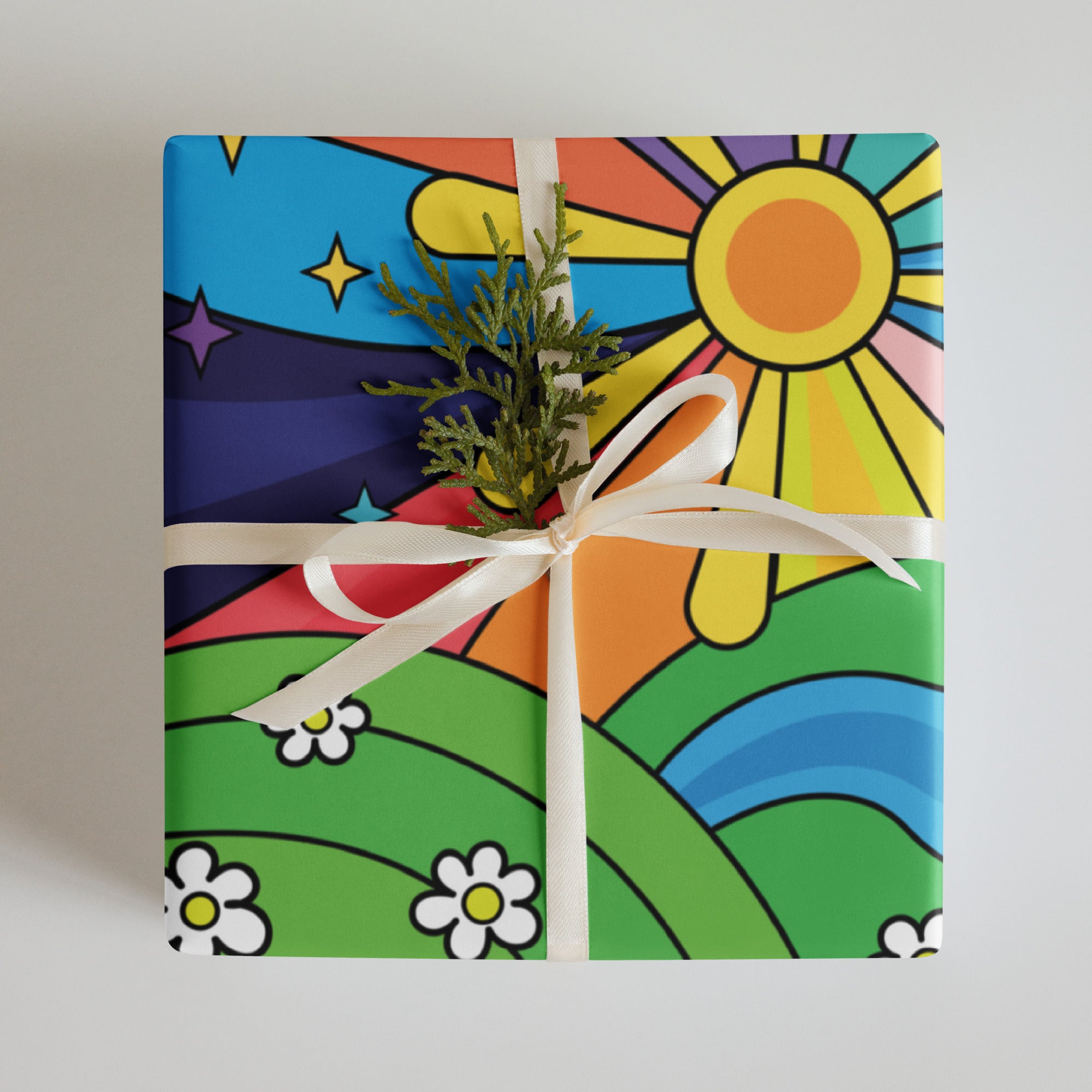 Good Vibes Wrapping paper sheets