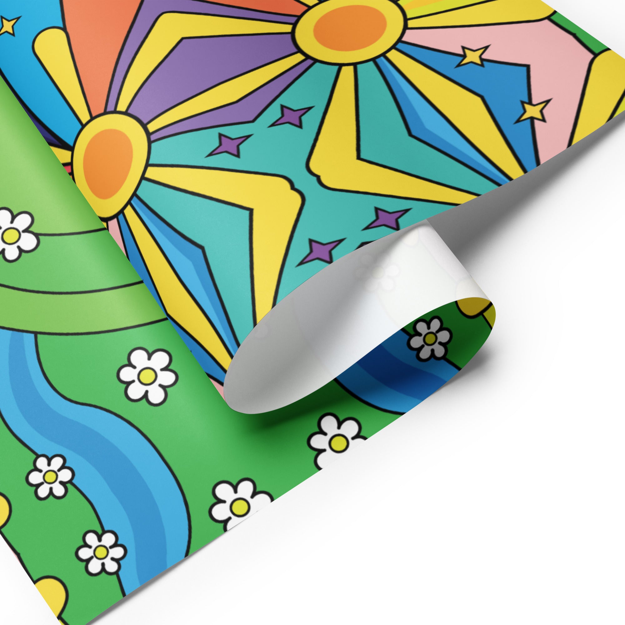 Good Vibes Wrapping paper sheets